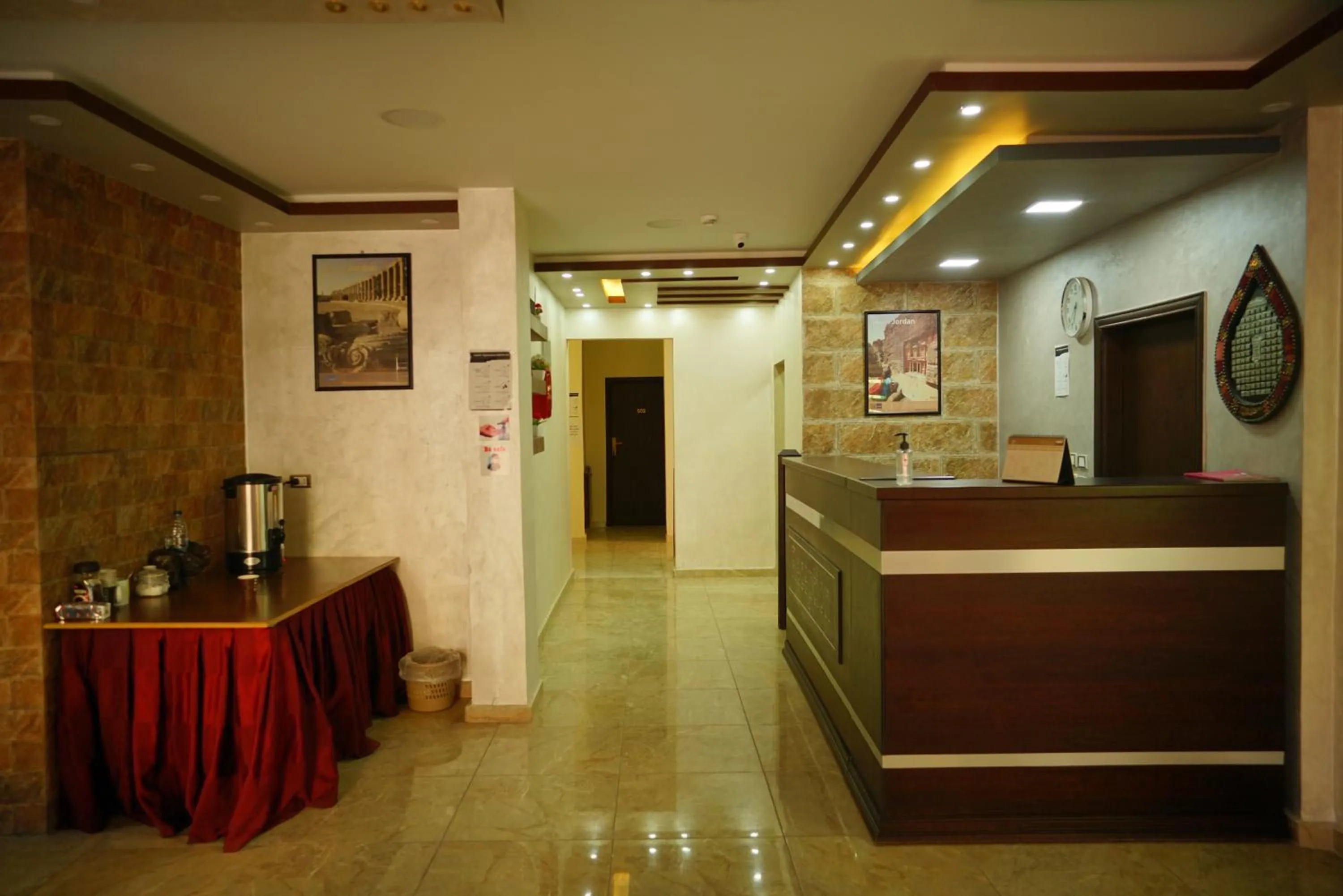 Lobby or reception in Petra Sofsaf Hotel