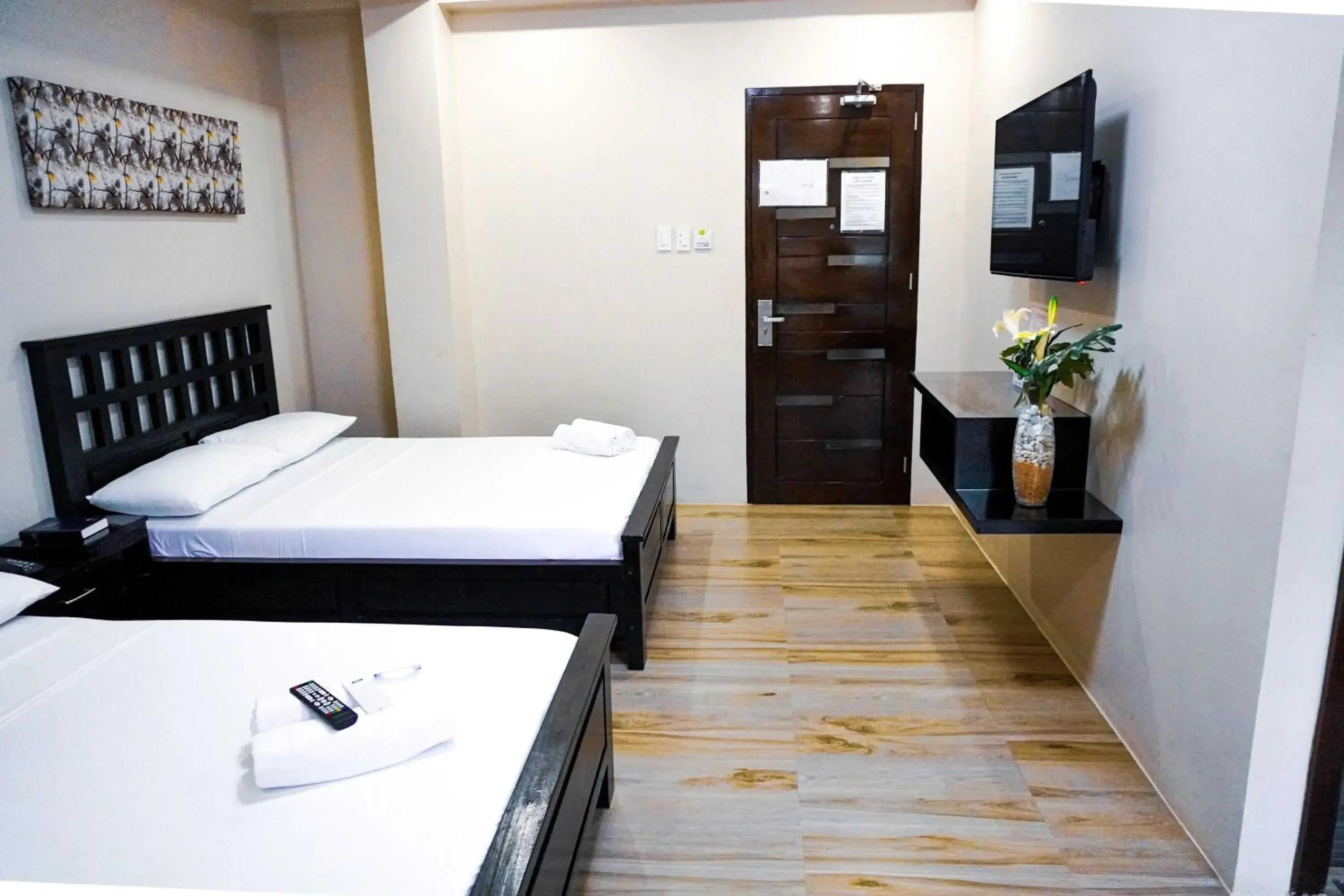 Bed in The Mang-Yan Grand Hotel powered by Cocotel Bed in The Mang-Yan Grand Hotel powered by Cocotel