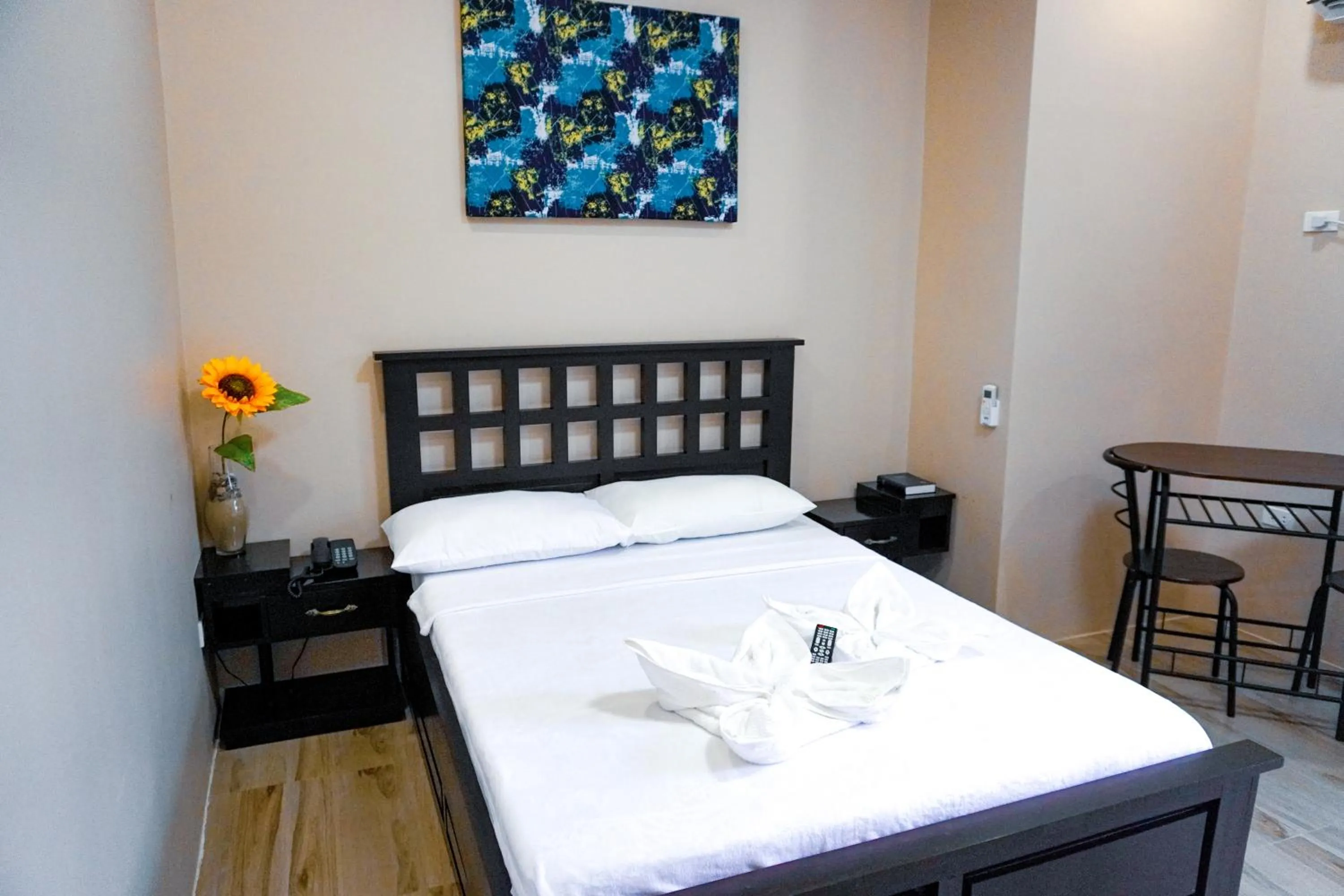 Bed in The Mang-Yan Grand Hotel powered by Cocotel