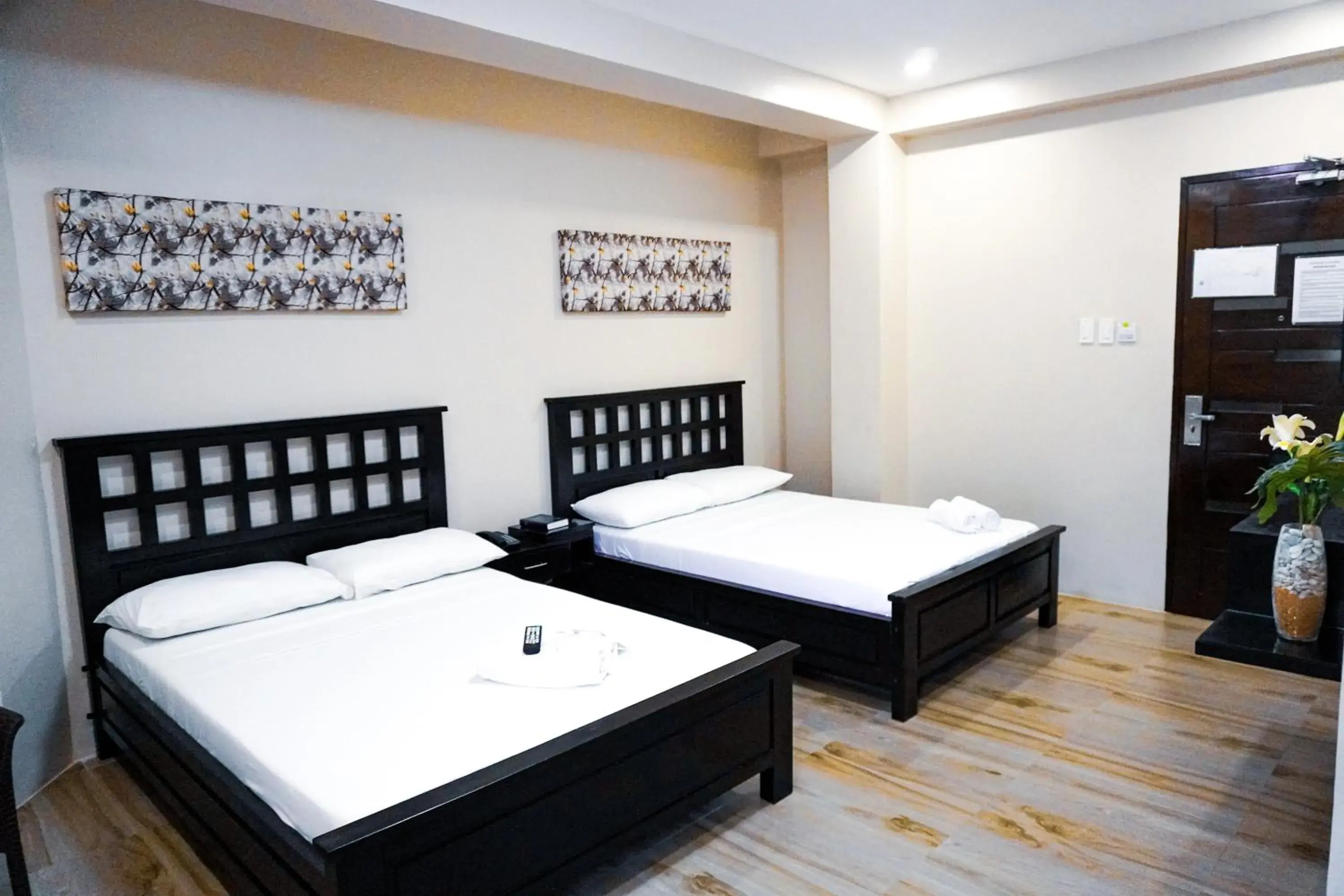 Bed in The Mang-Yan Grand Hotel powered by Cocotel Bed in The Mang-Yan Grand Hotel powered by Cocotel