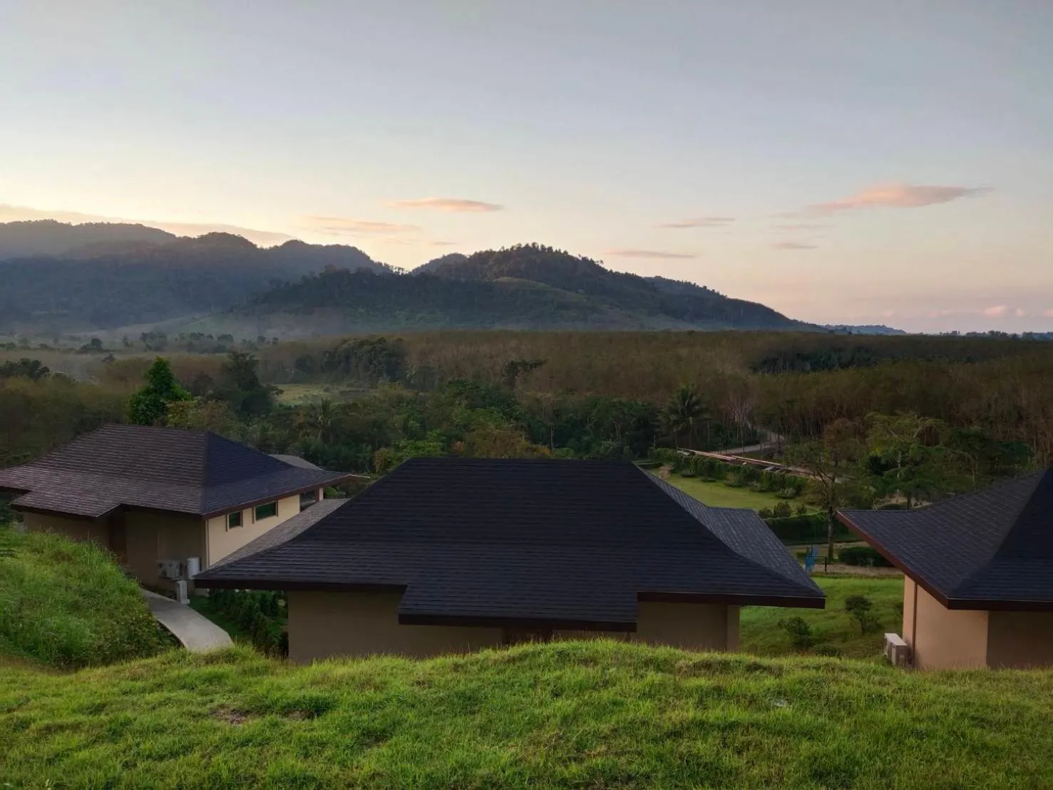 Mountain view in Khaolak Blue Sky Villa