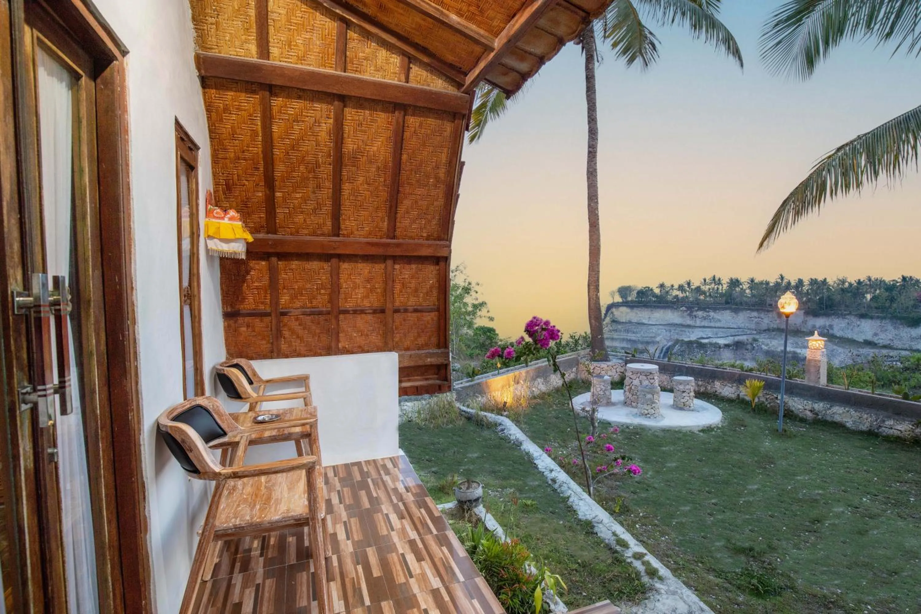 Balcony/Terrace in Diamond Beach Bungalow