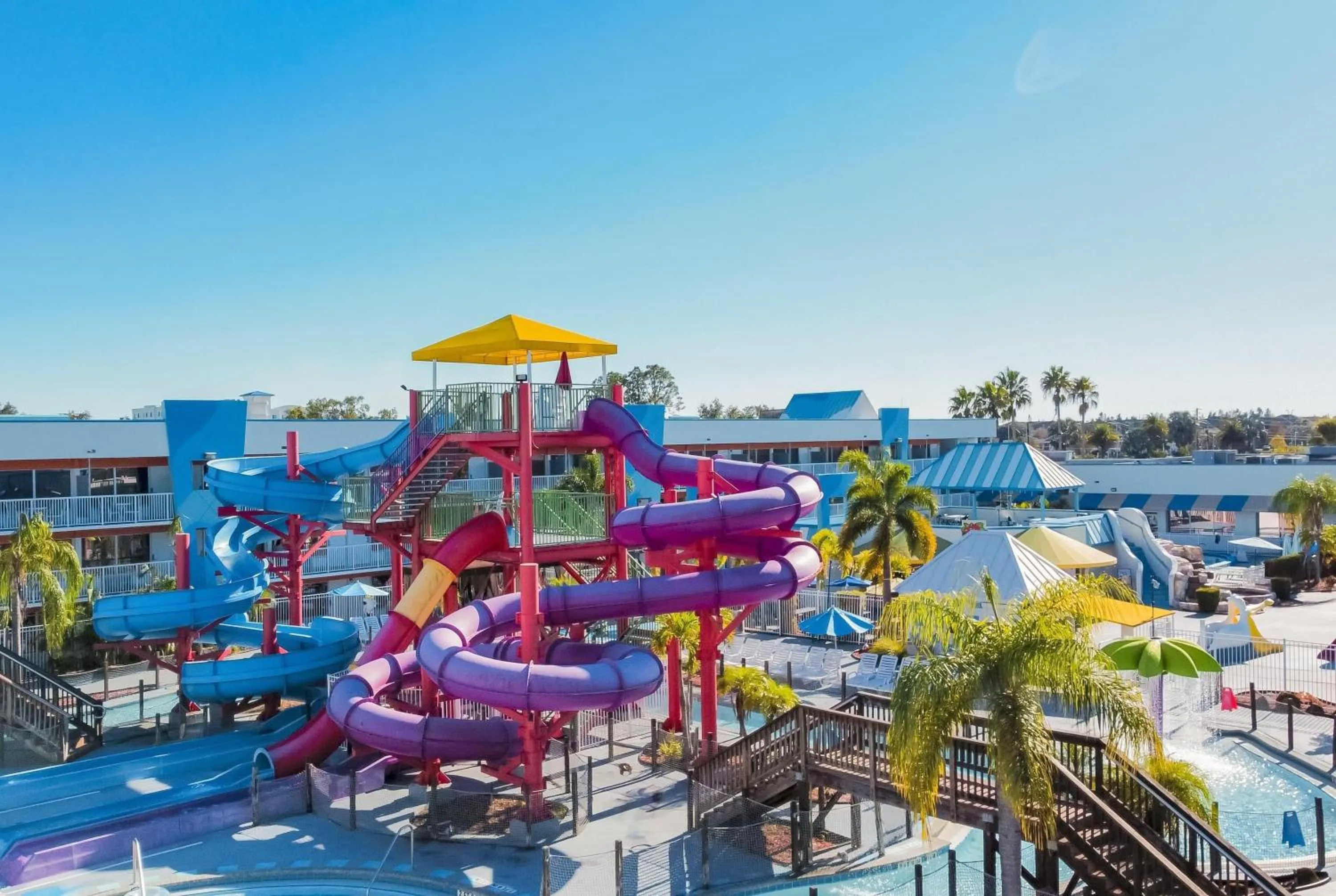Aqua park in Ramada by Wyndham Flamingo Water Park