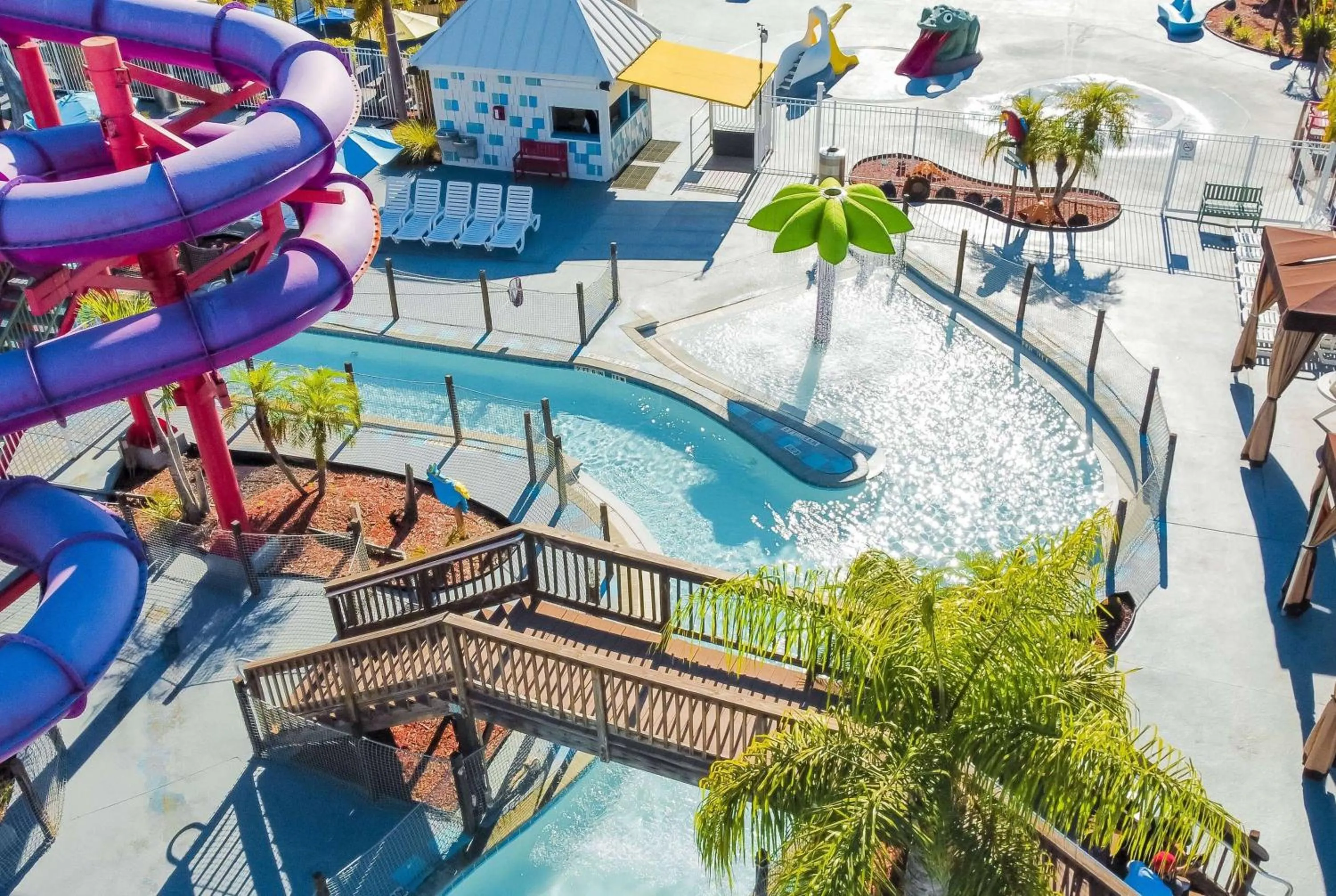 Aqua park in Ramada by Wyndham Flamingo Water Park