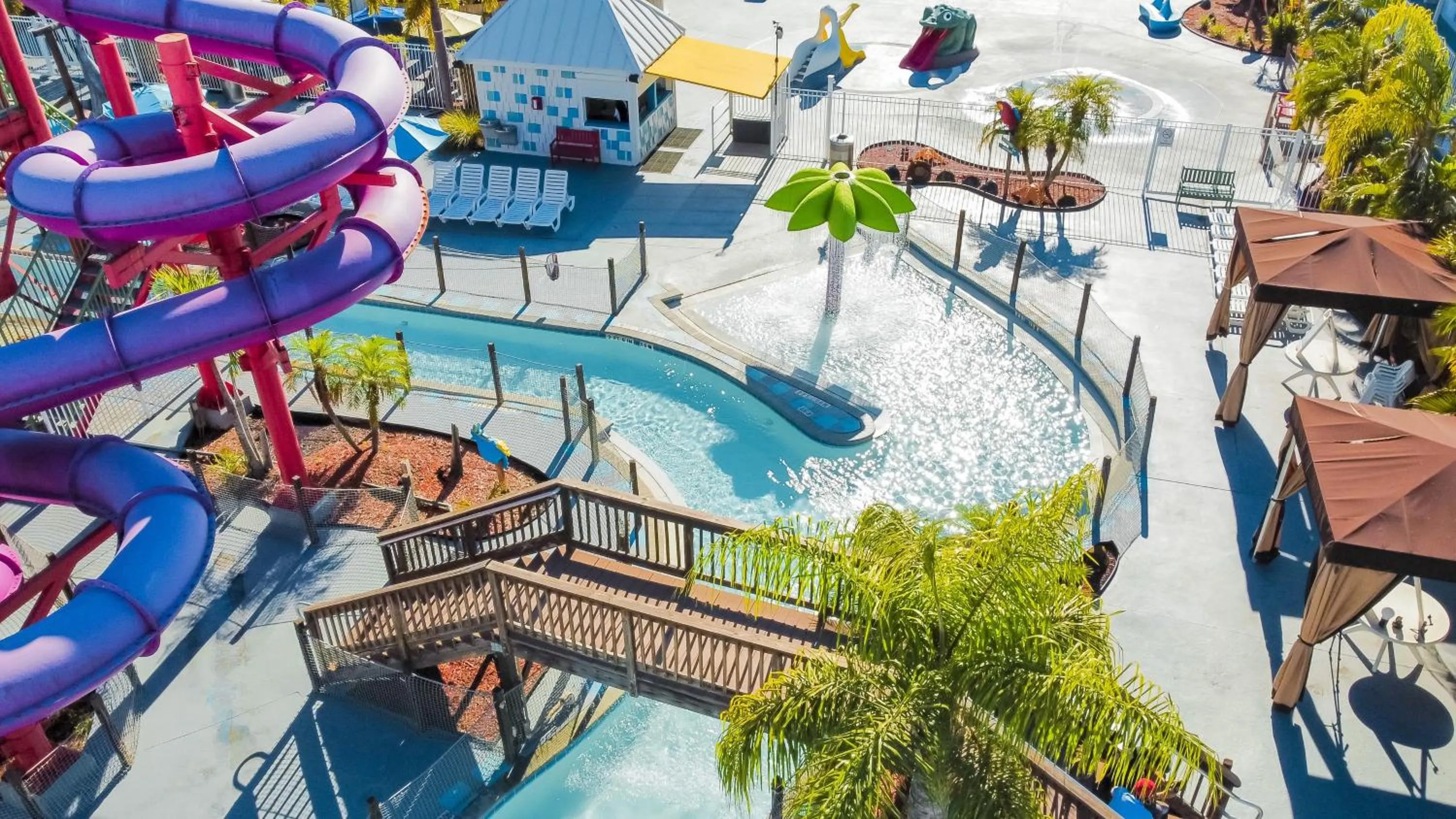 Aqua park in Ramada by Wyndham Flamingo Water Park