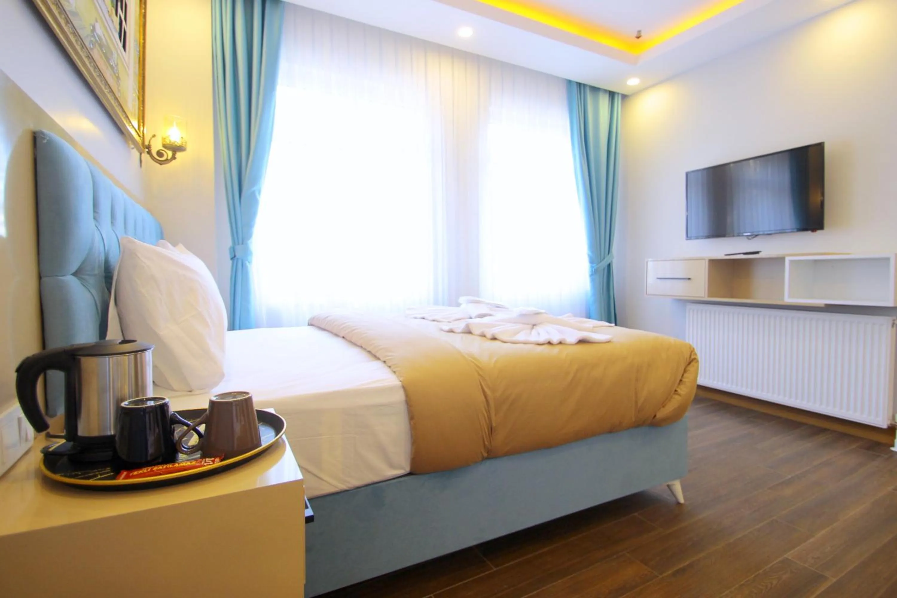 Photo of the whole room, Bed in Hira Hotel