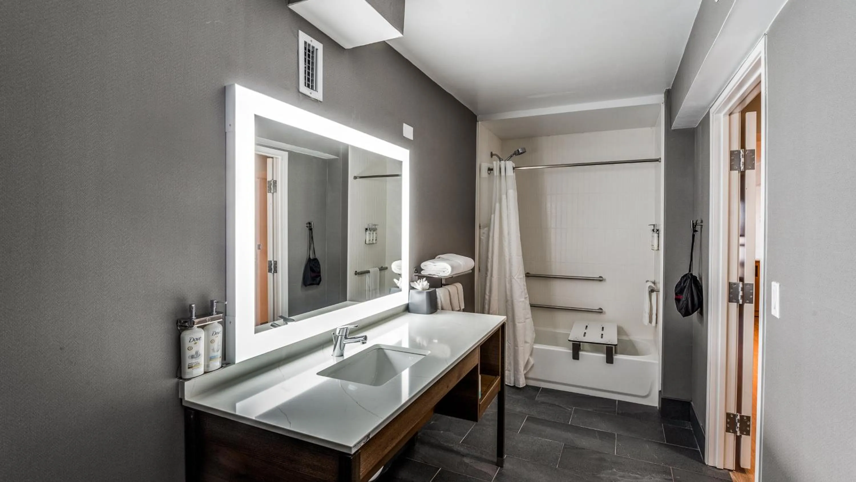 Bathroom in Staybridge Suites Dallas Market Ctr Love Field by IHG