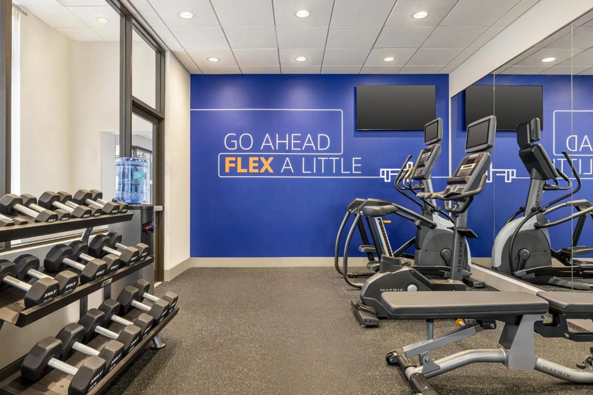 Fitness centre/facilities in Holiday Inn Express Hotel & Suites Indianapolis W - Airport Area by IHG