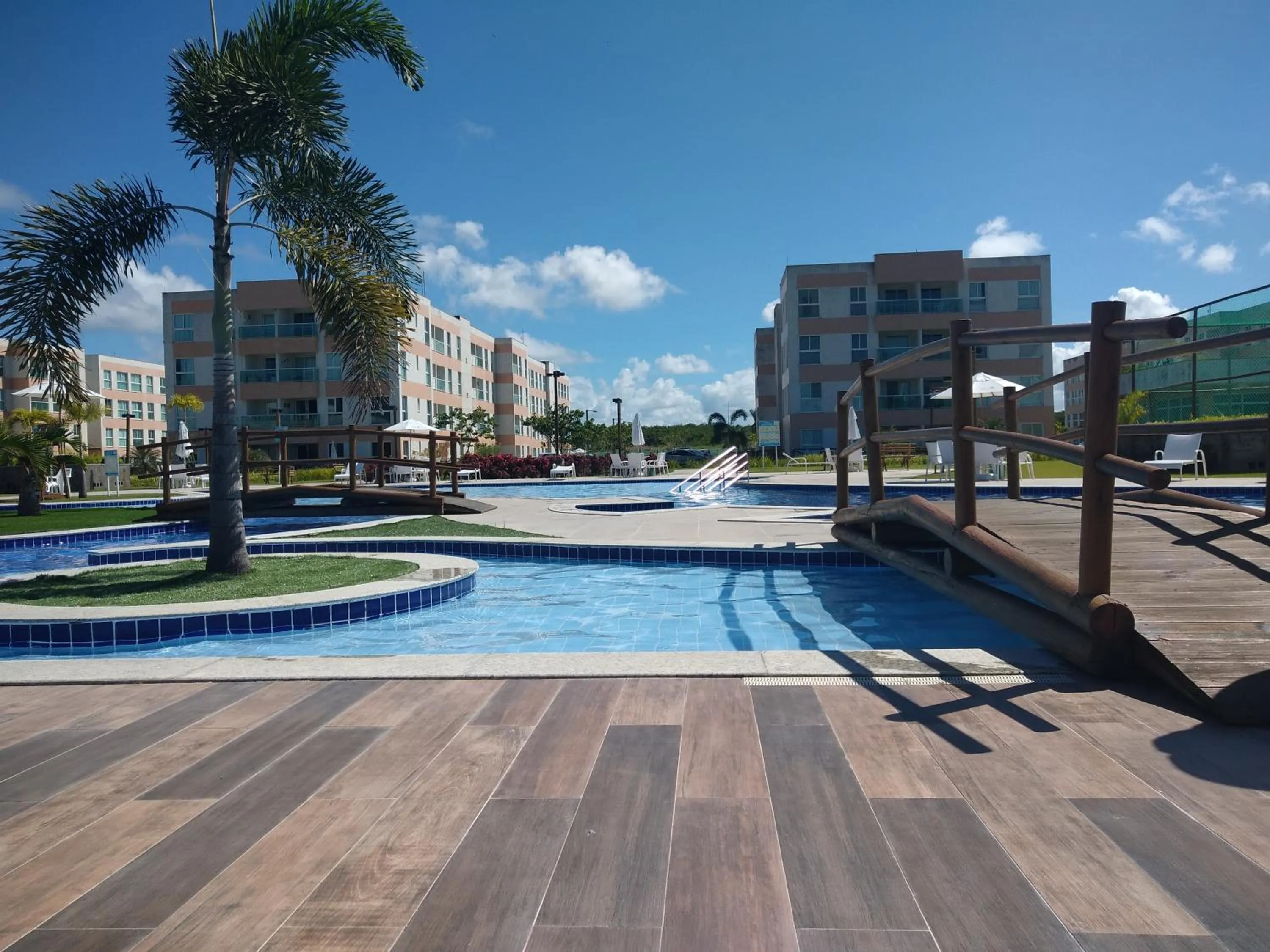 Pool view in Flat Porto de Galinhas