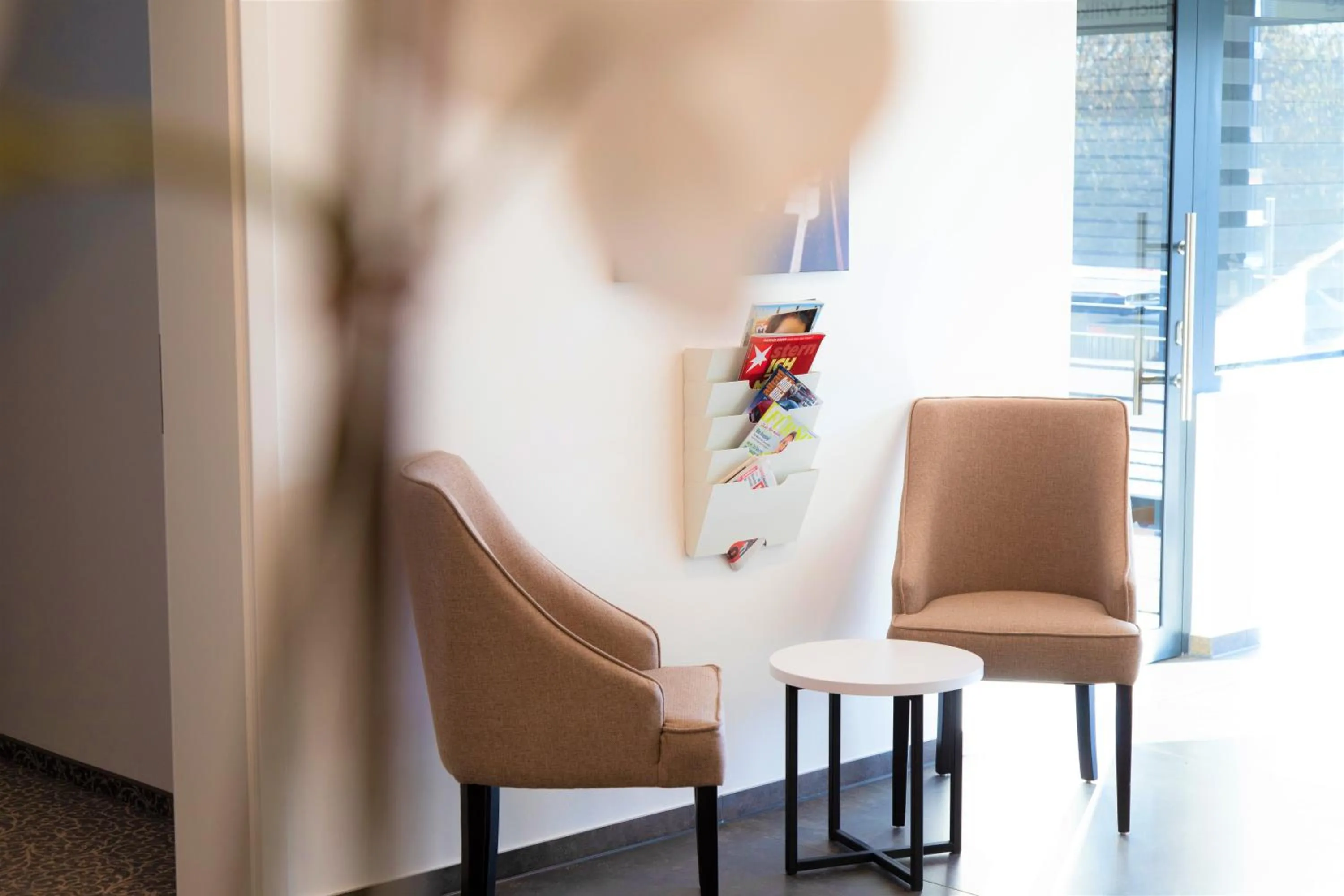 Lobby or reception in Amplidi Hotel Hannover