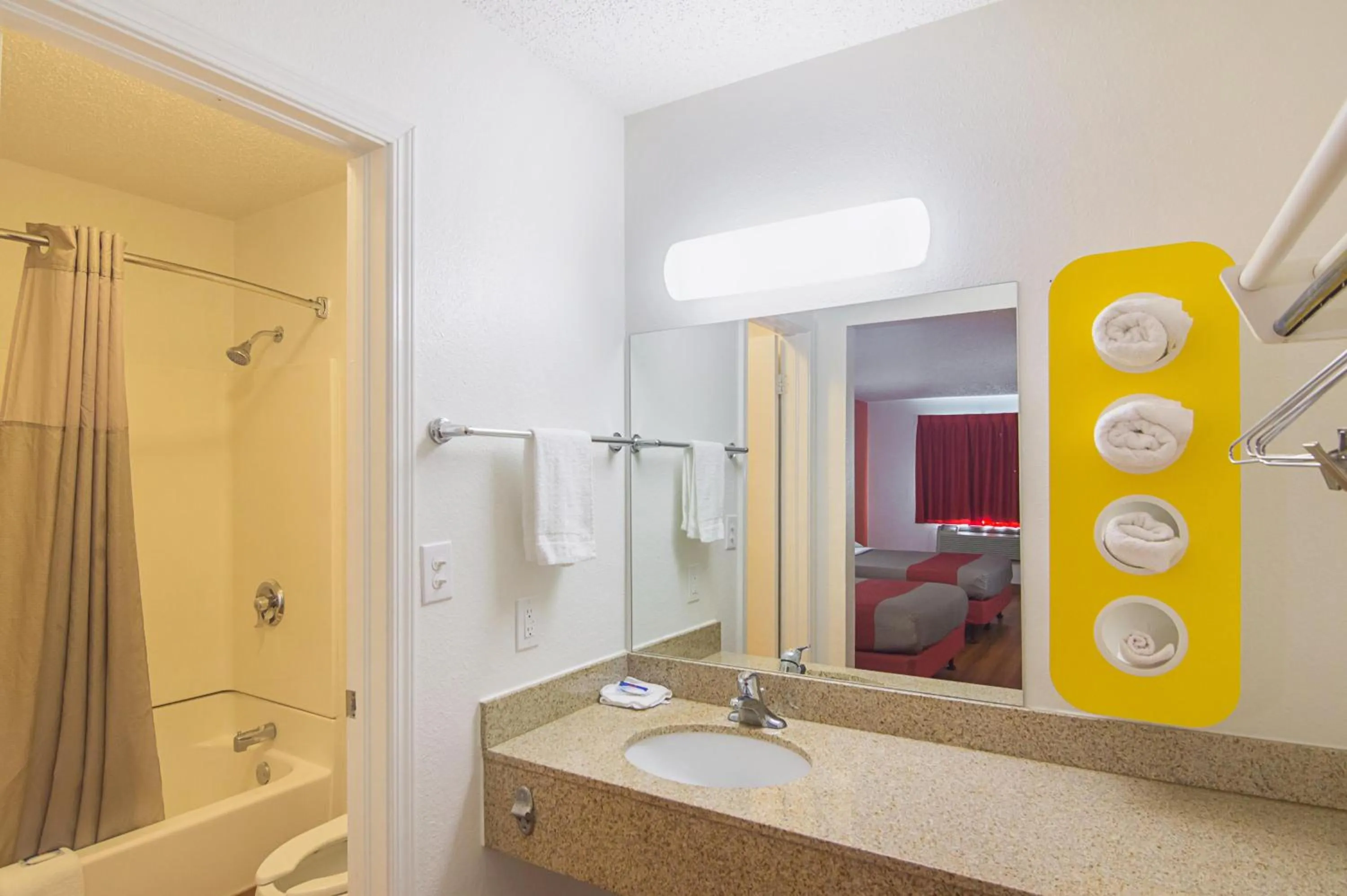 Bathroom in Motel 6-Indianapolis, IN - Airport