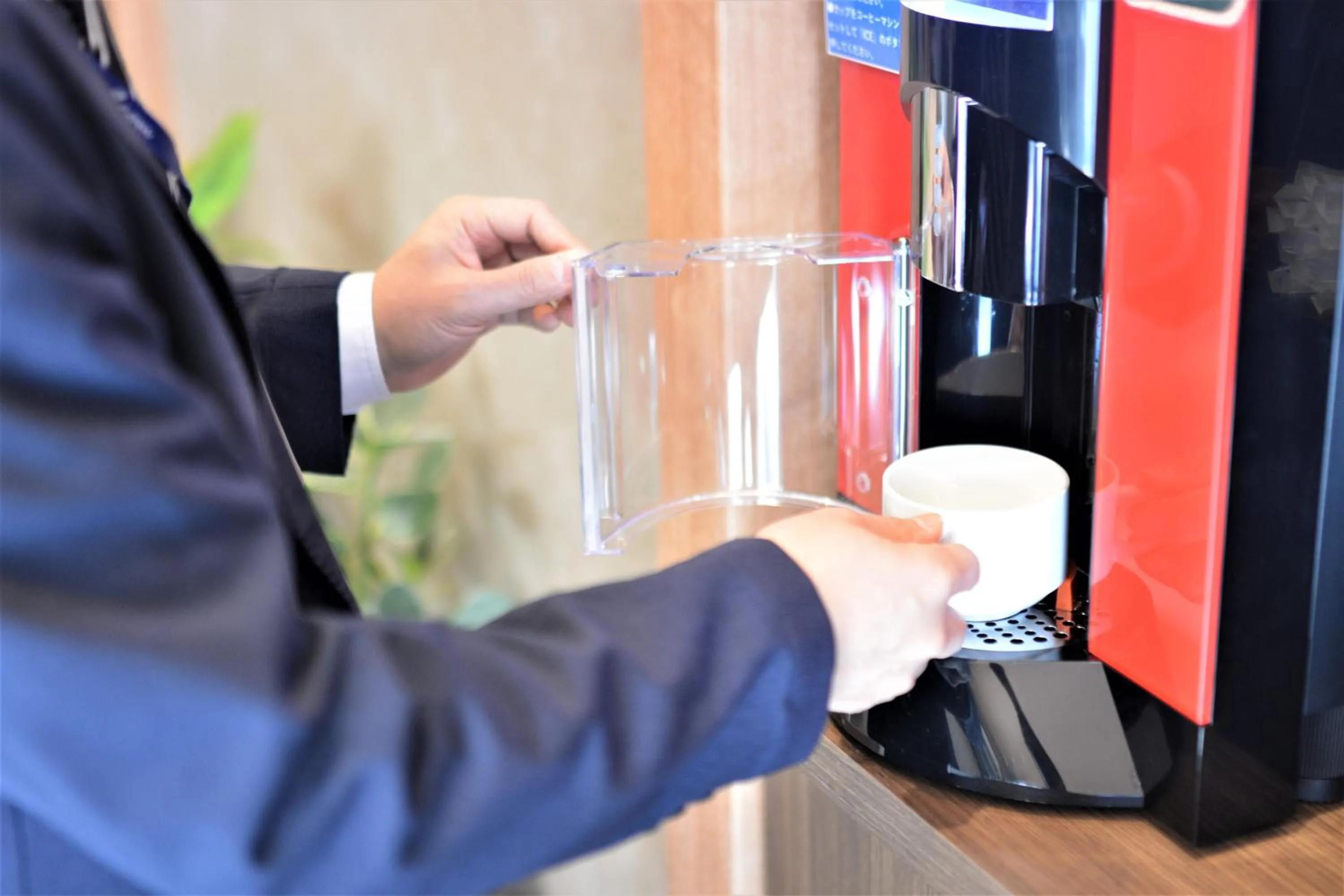 Coffee/tea facilities in LUXCARE HOTEL
