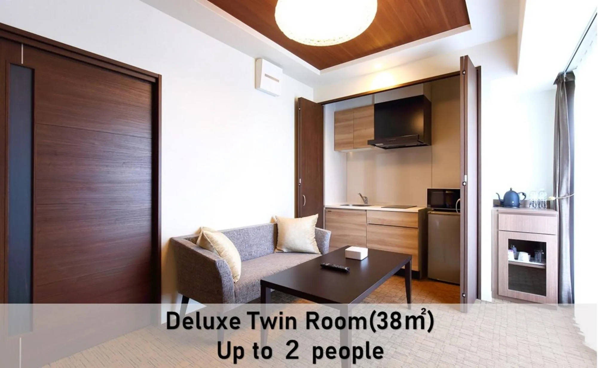 Kitchen or kitchenette in LUXCARE HOTEL