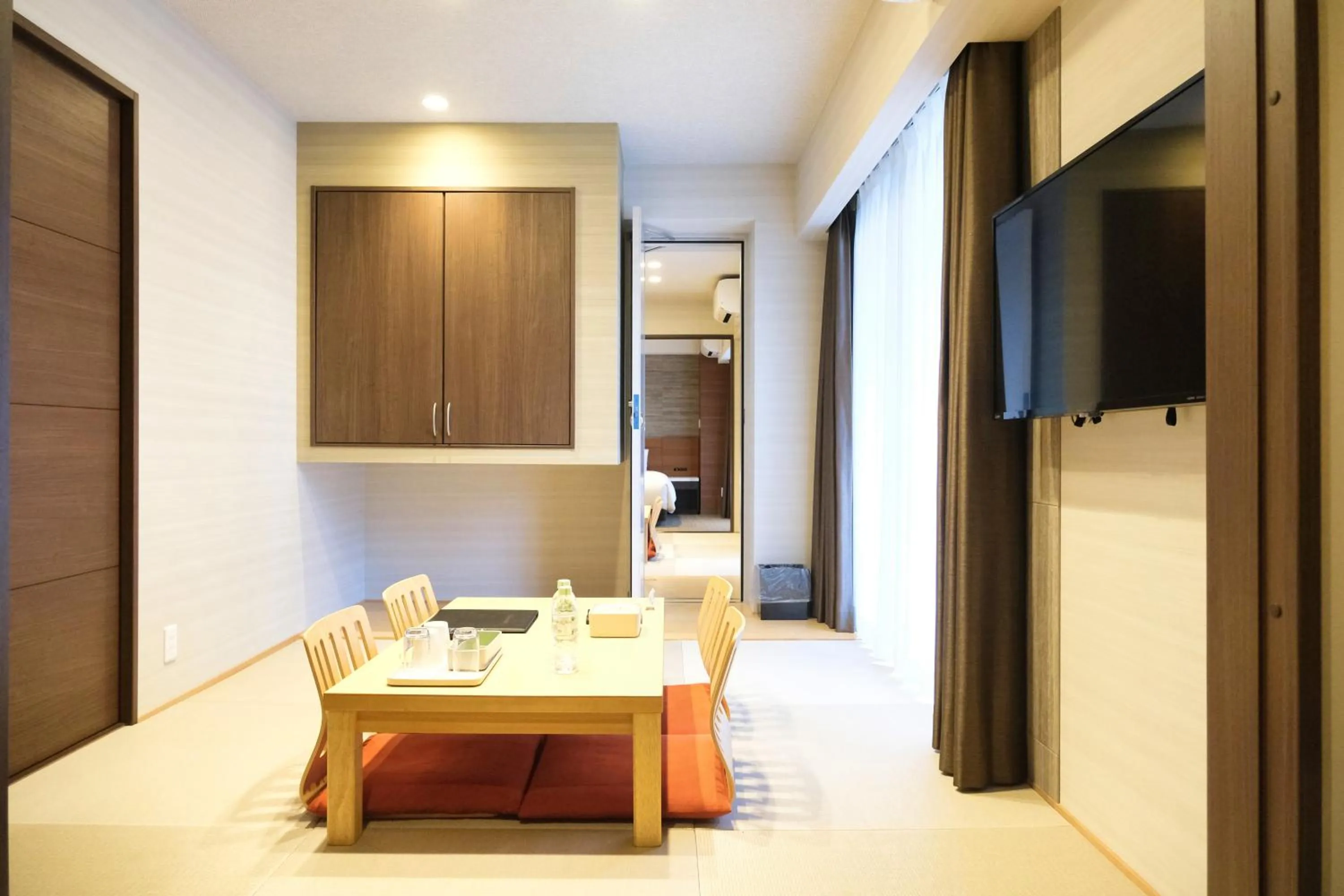 TV and multimedia, Bed in LUXCARE HOTEL