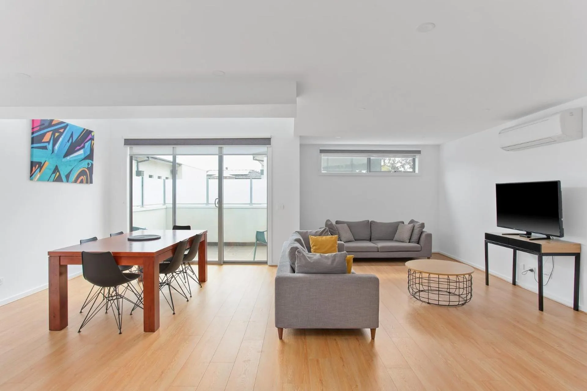 Living room in Phillip Island Townhouses