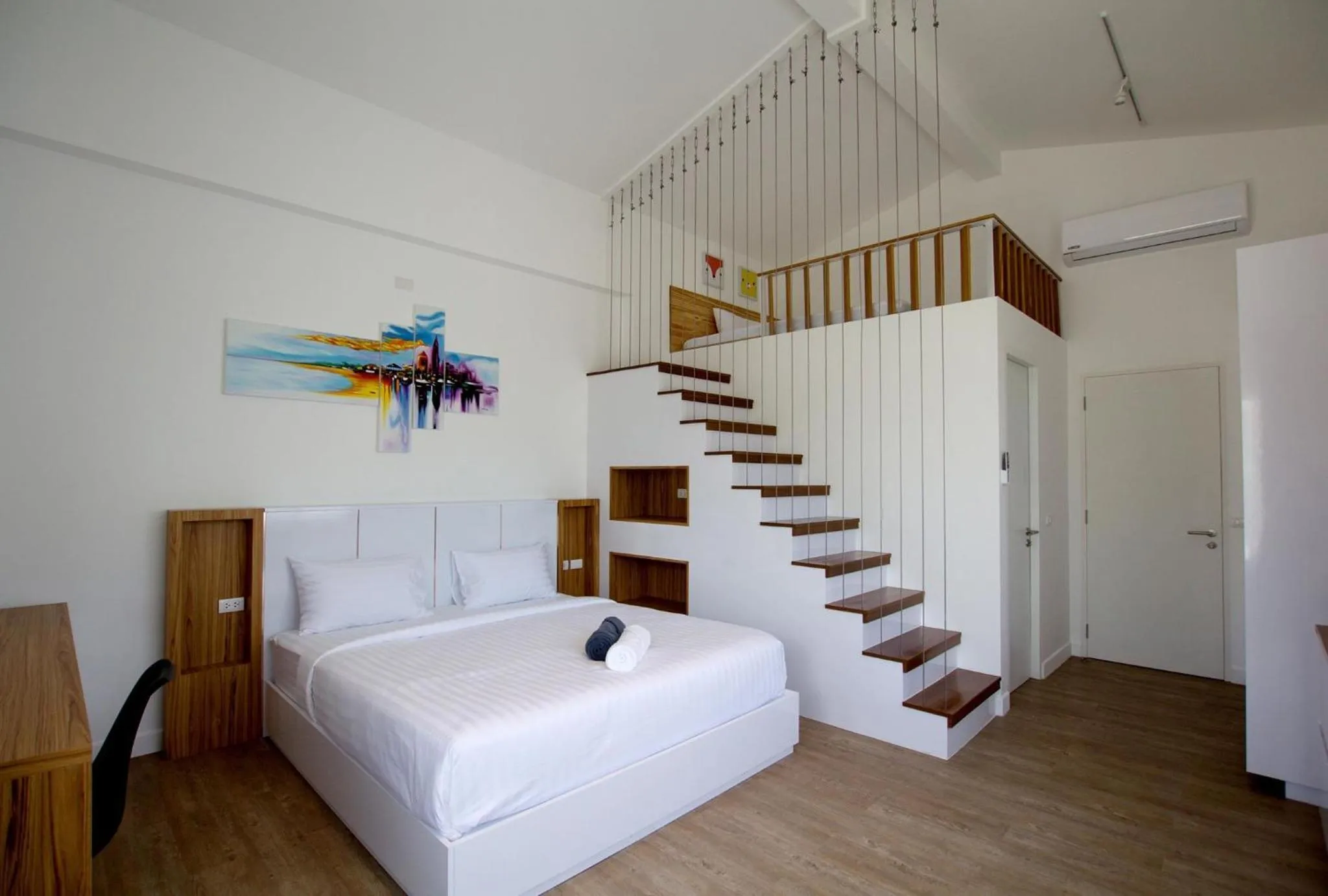 Bedroom, Bed in Happy Family Villa