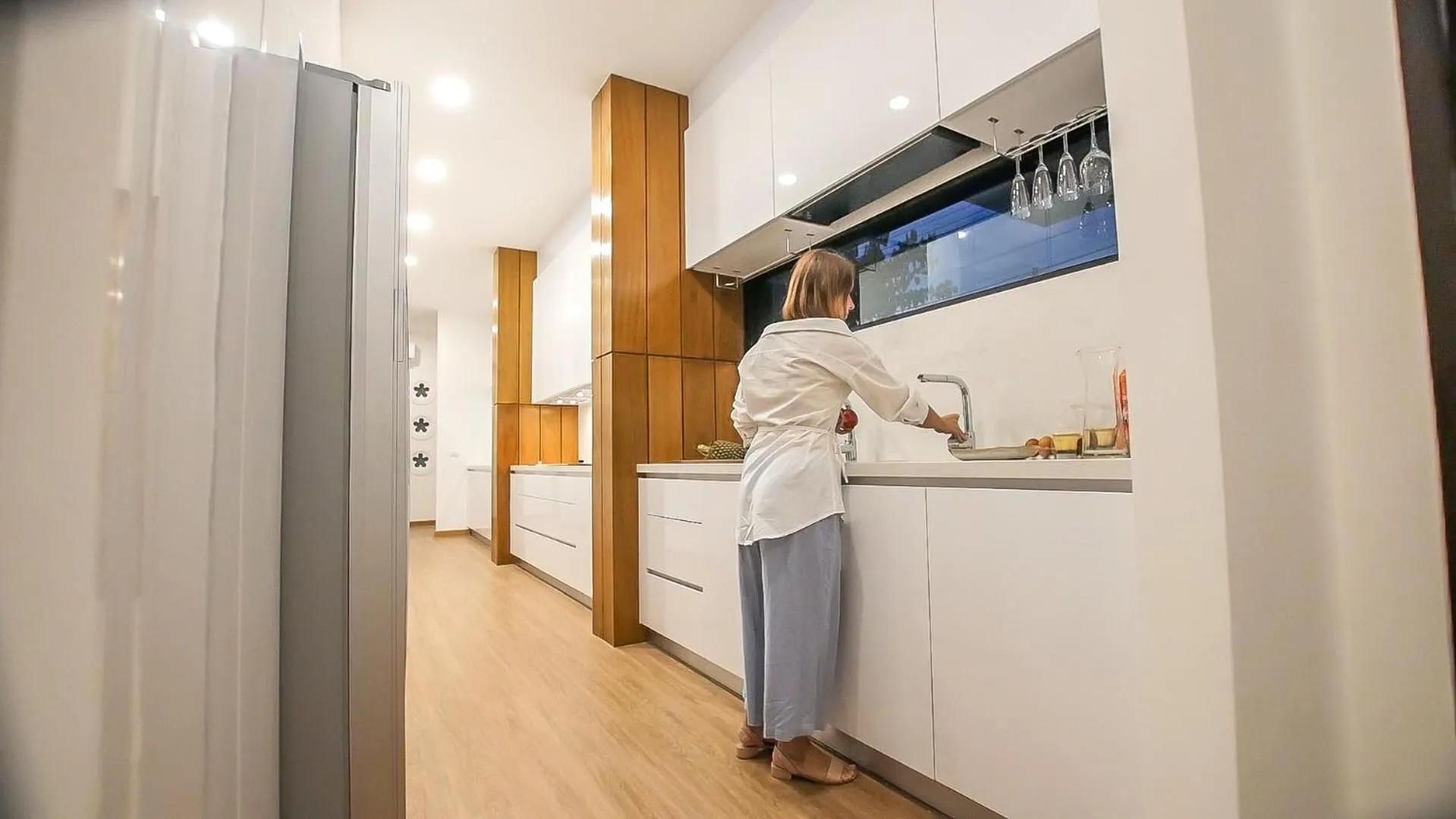 Kitchen or kitchenette in Happy Family Villa