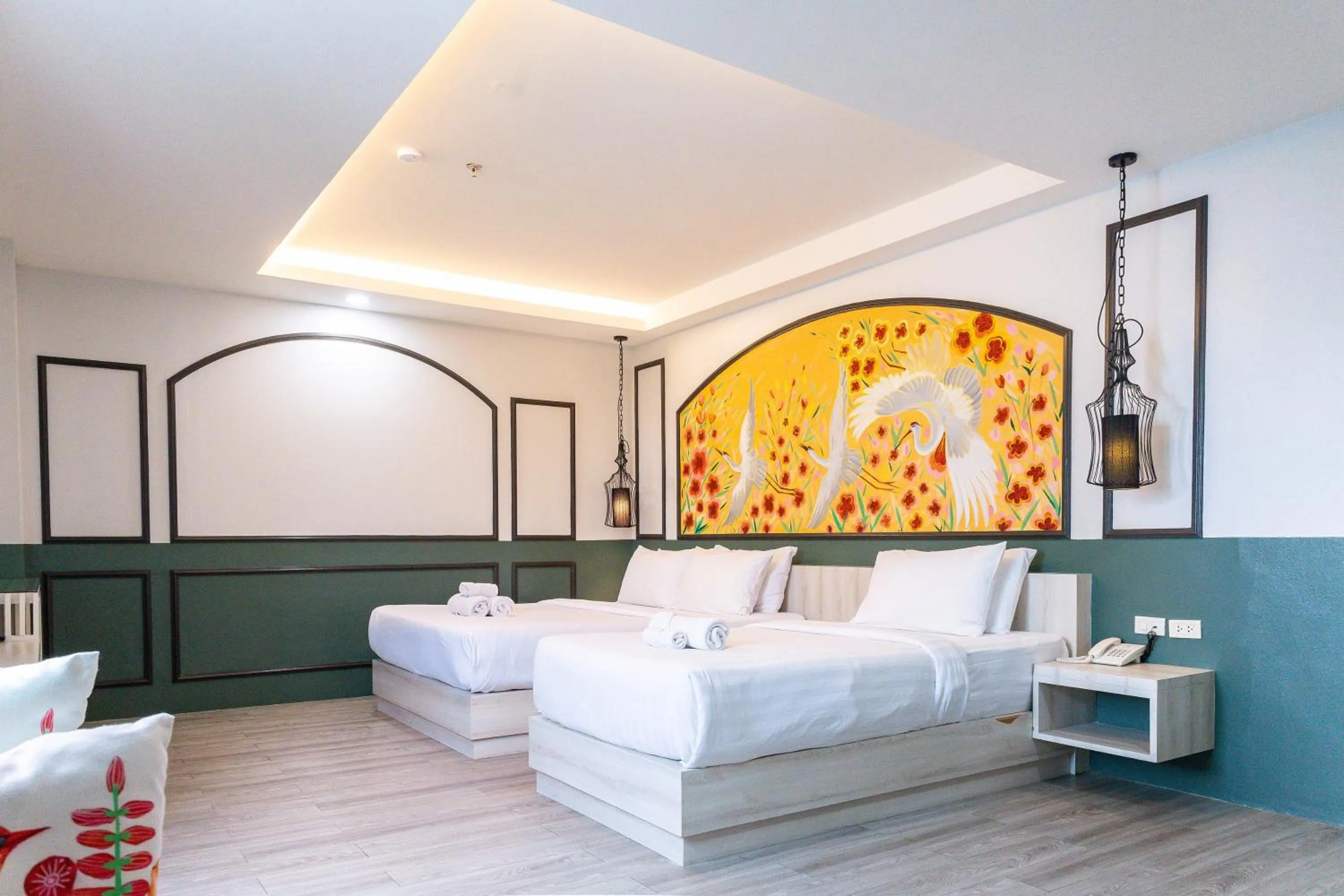 Bed in Peranakan House