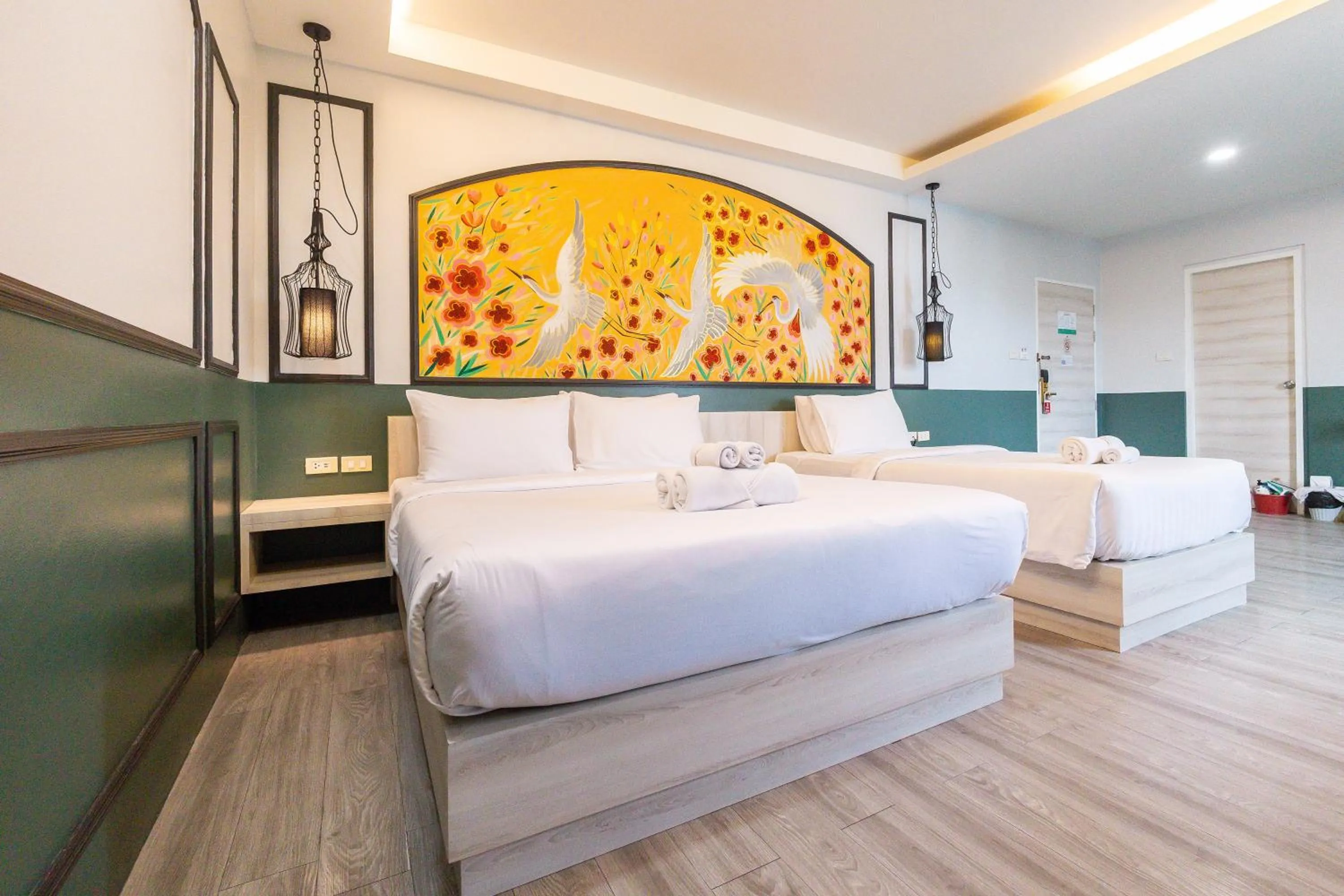 Bed in Peranakan House