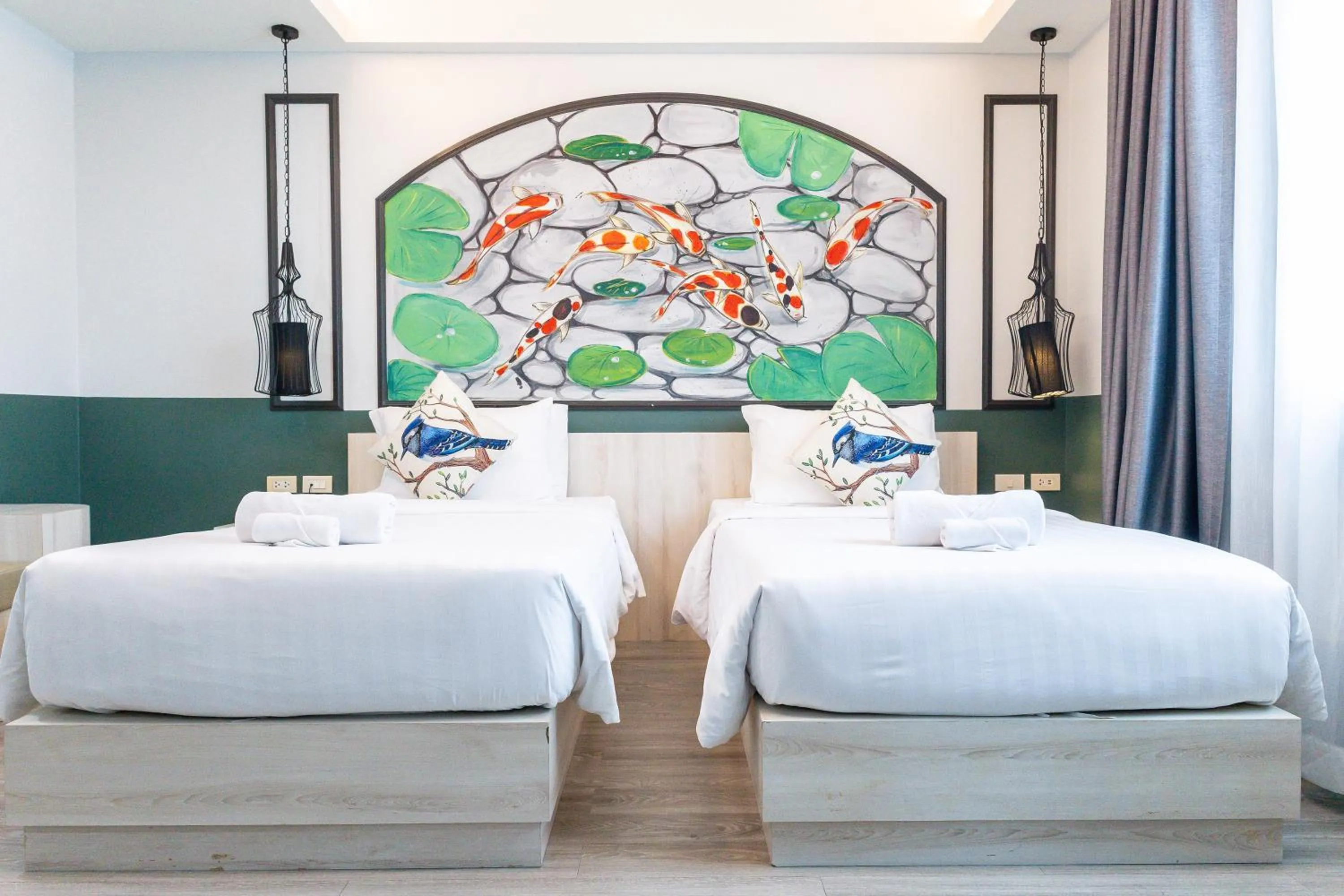 Bed in Peranakan House