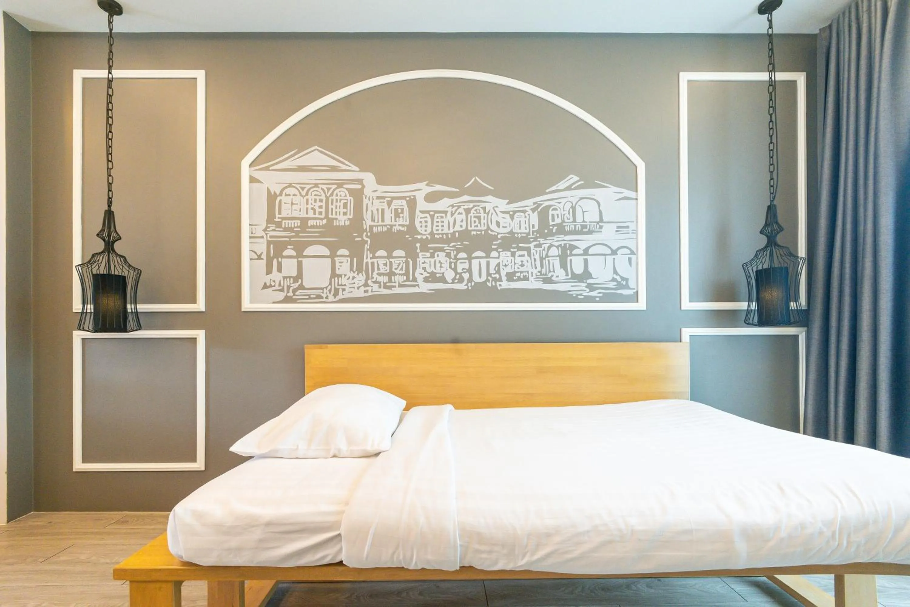 Bed in Peranakan House