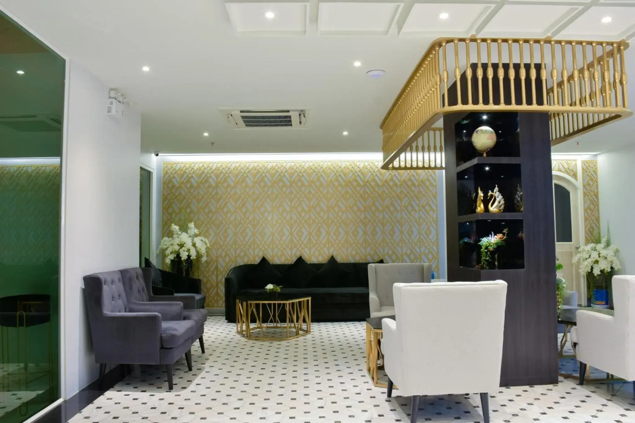 Lobby or reception in Peranakan House Lobby or reception in Peranakan House