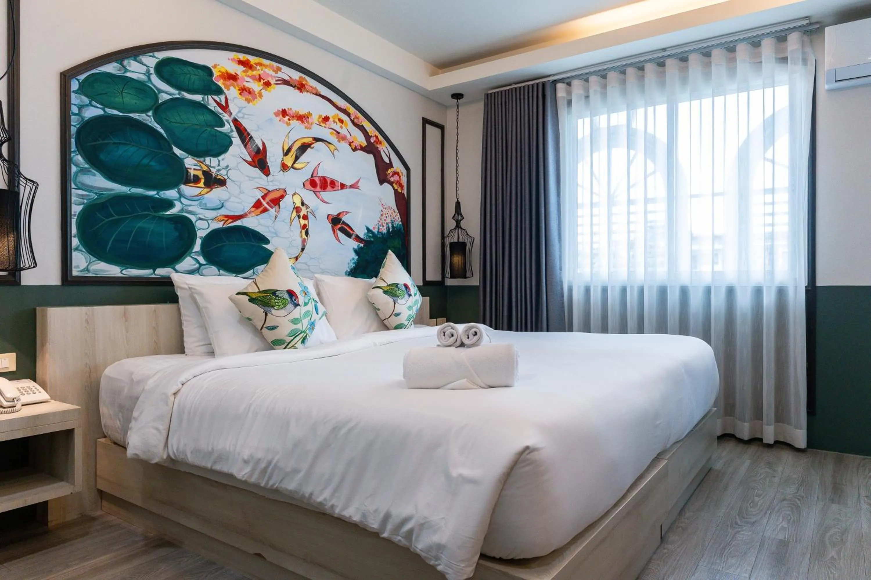 Bed in Peranakan House