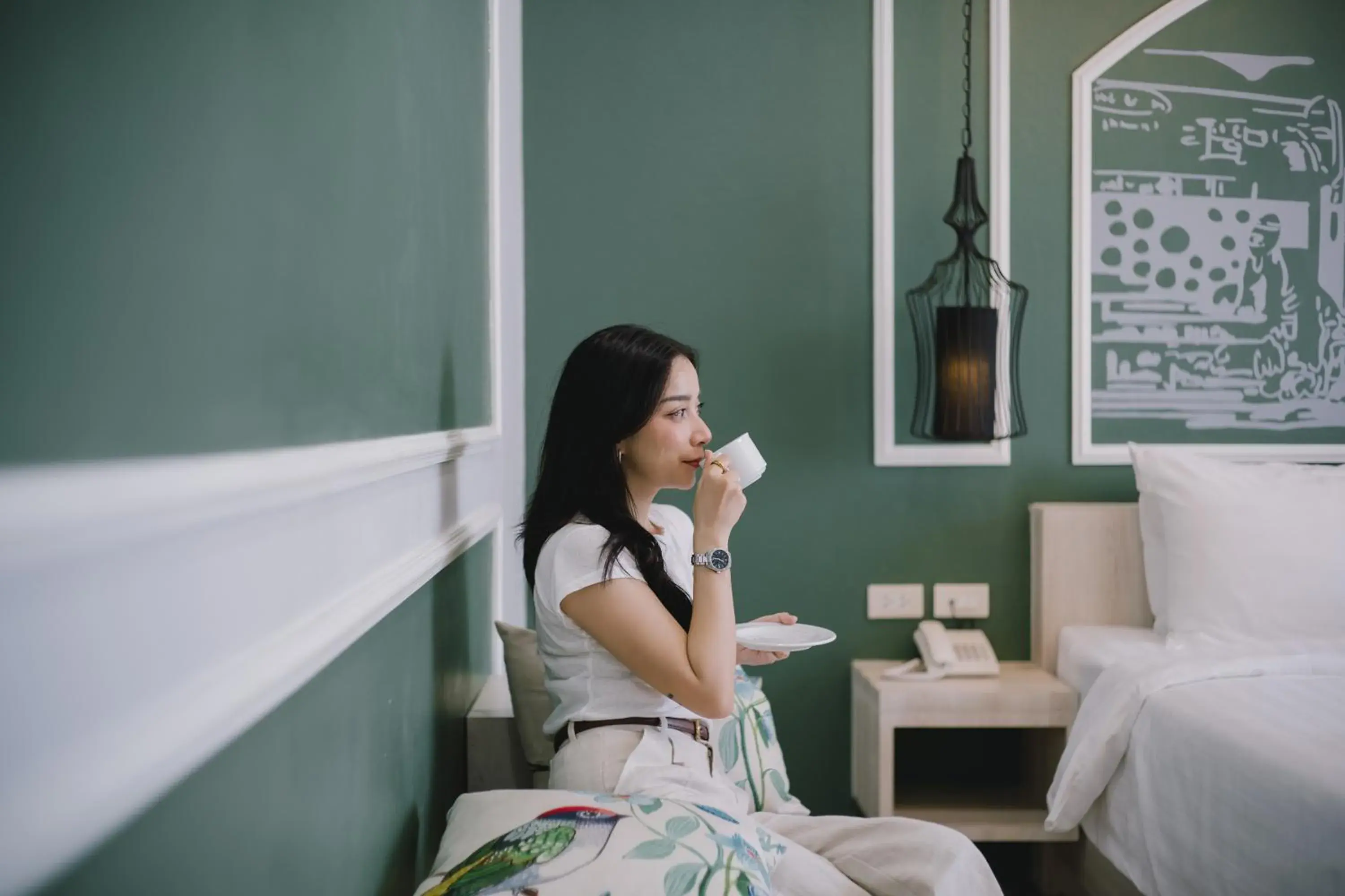 Large Double or Twin Room in Peranakan House Large Double or Twin Room in Peranakan House