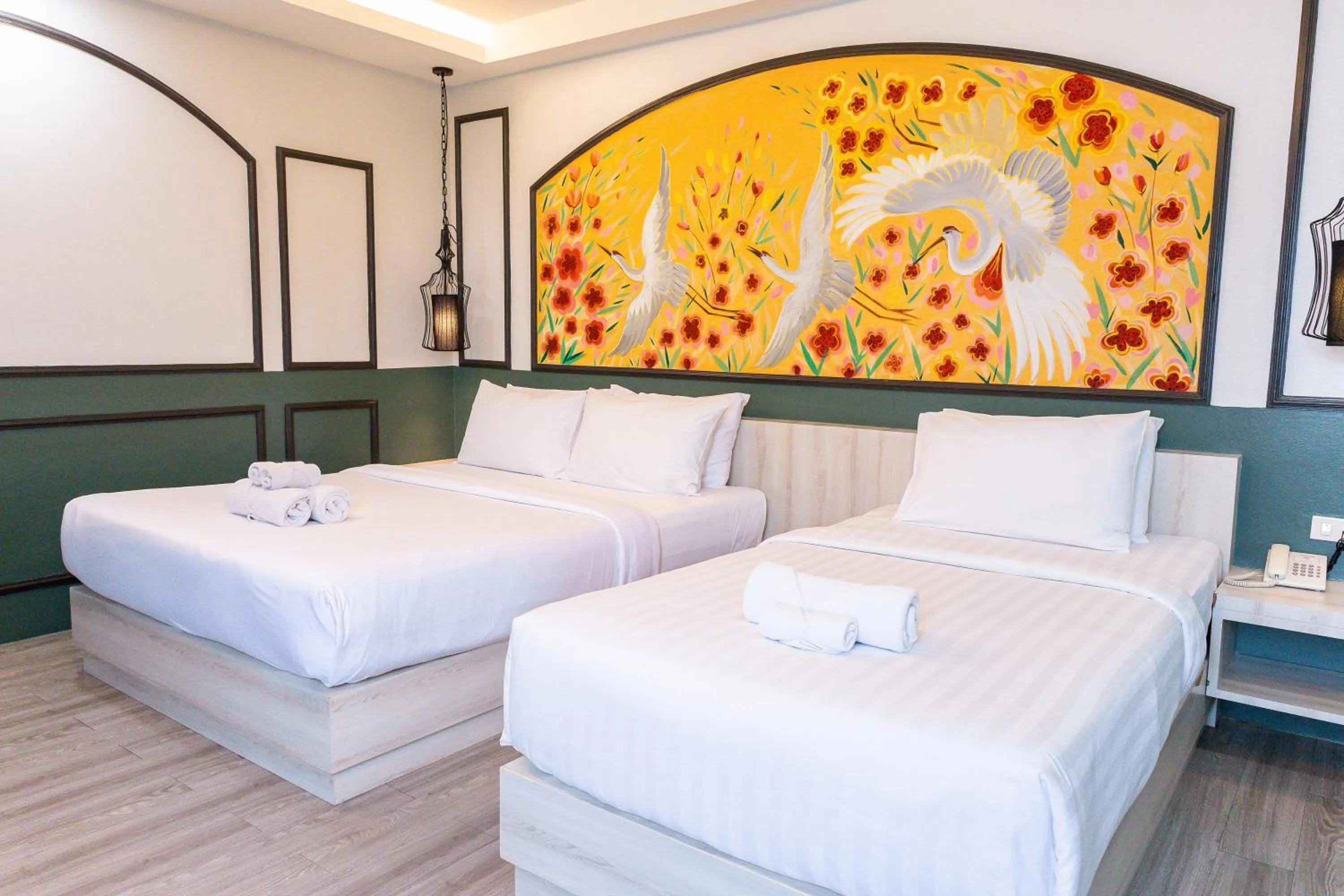 Bed in Peranakan House