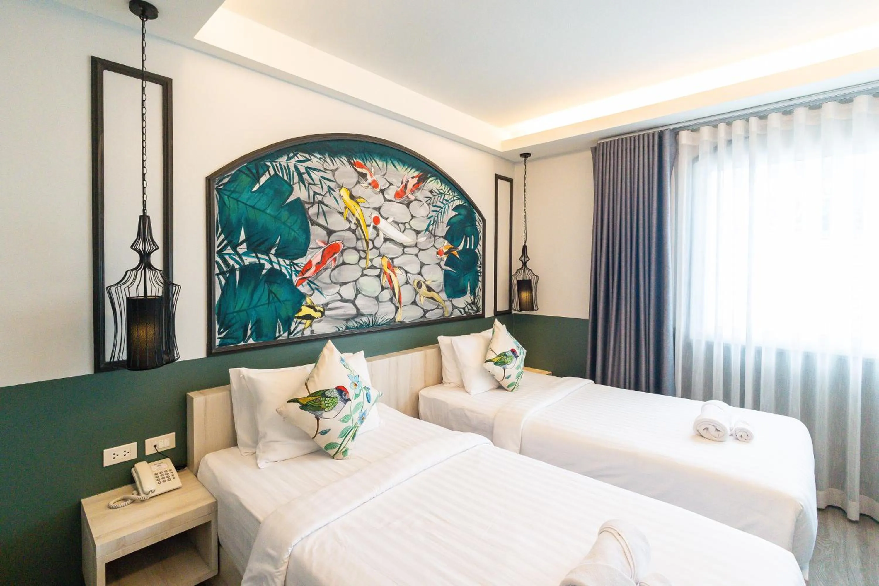 Bed in Peranakan House