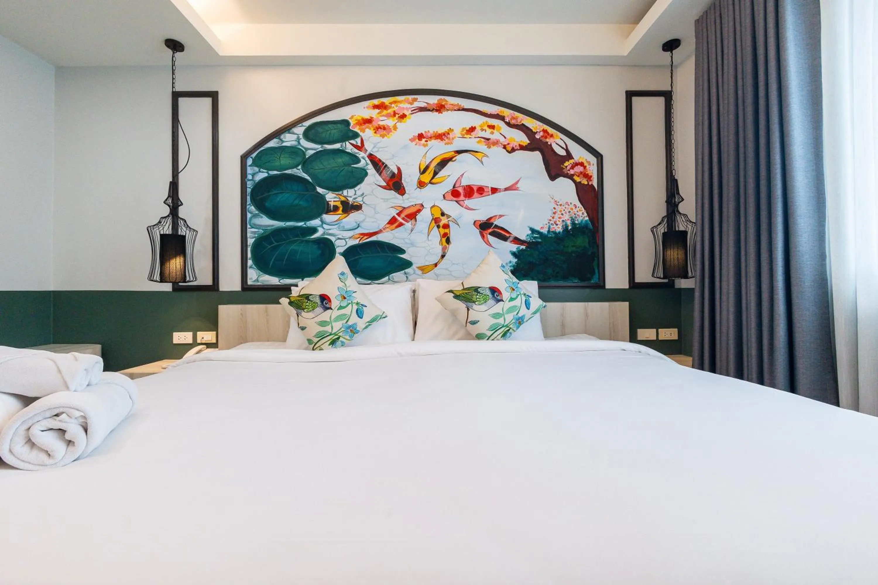 Bed in Peranakan House