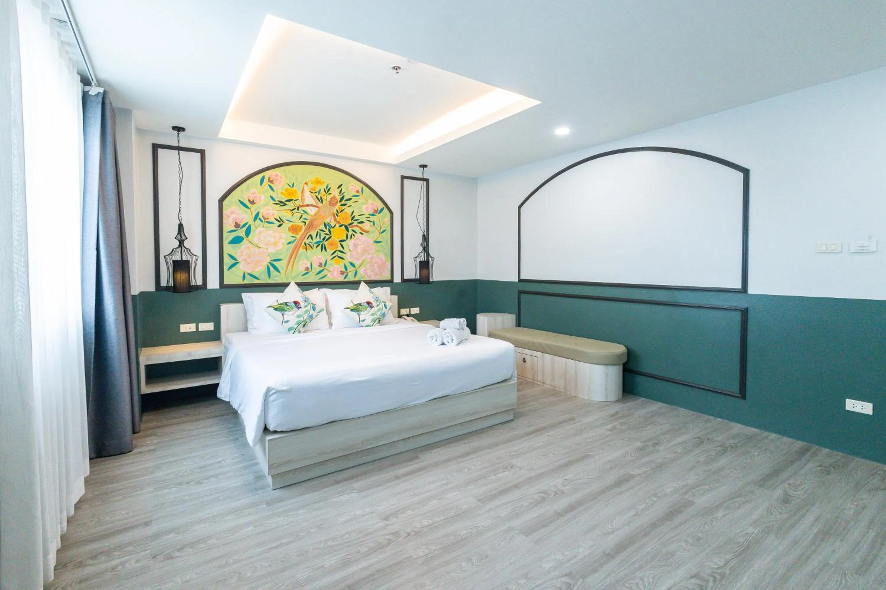 Bed in Peranakan House