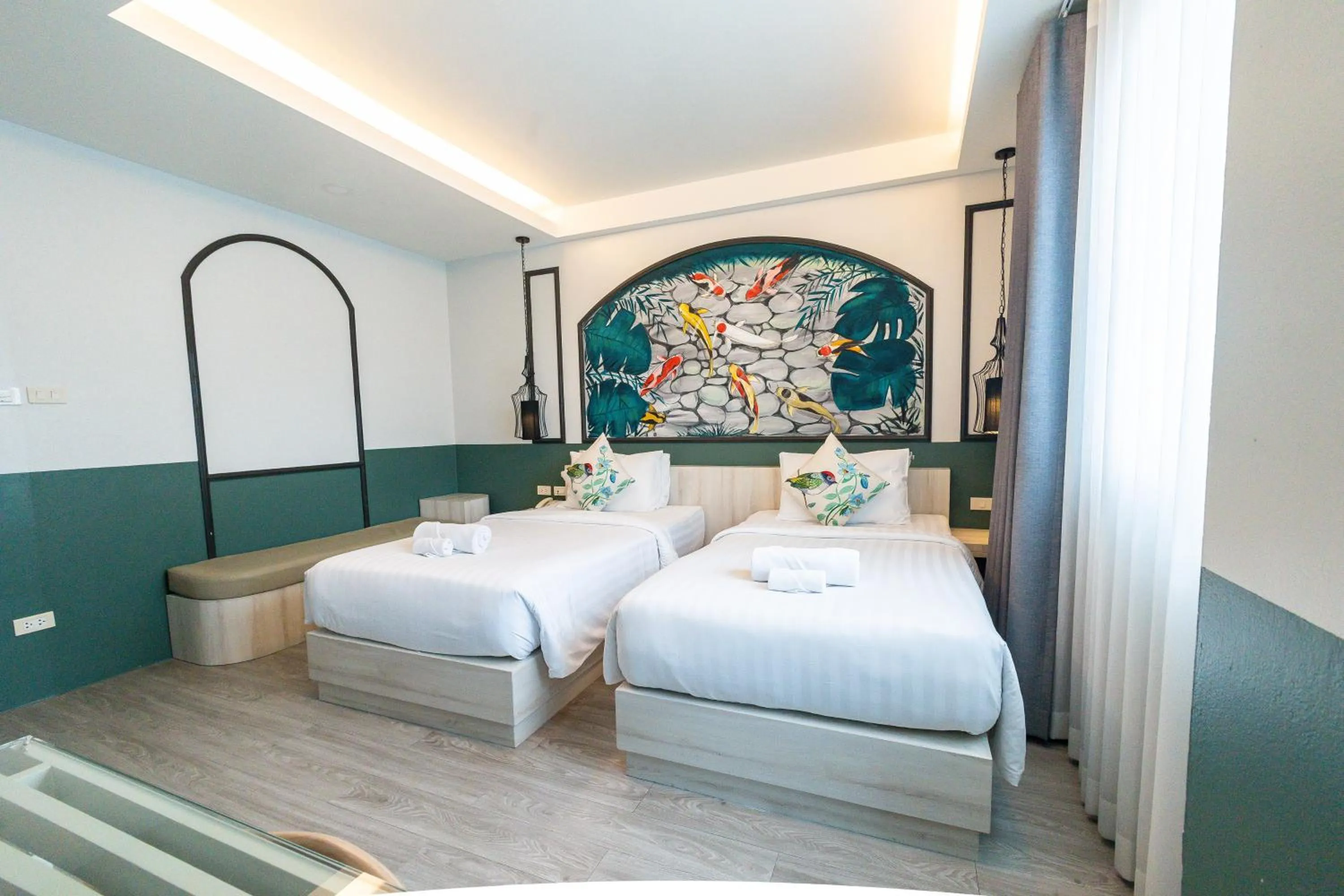 Bed in Peranakan House