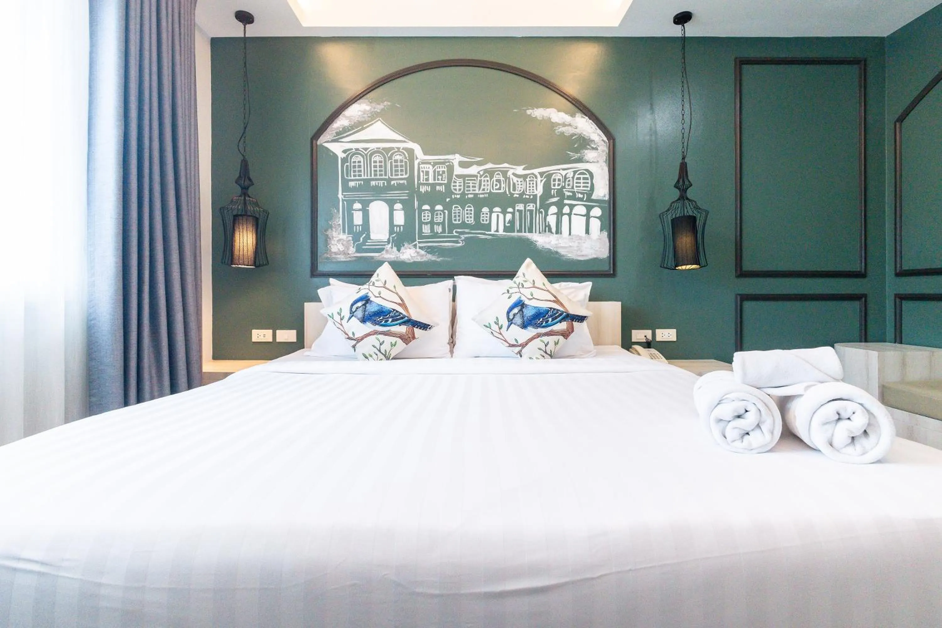 Bed in Peranakan House