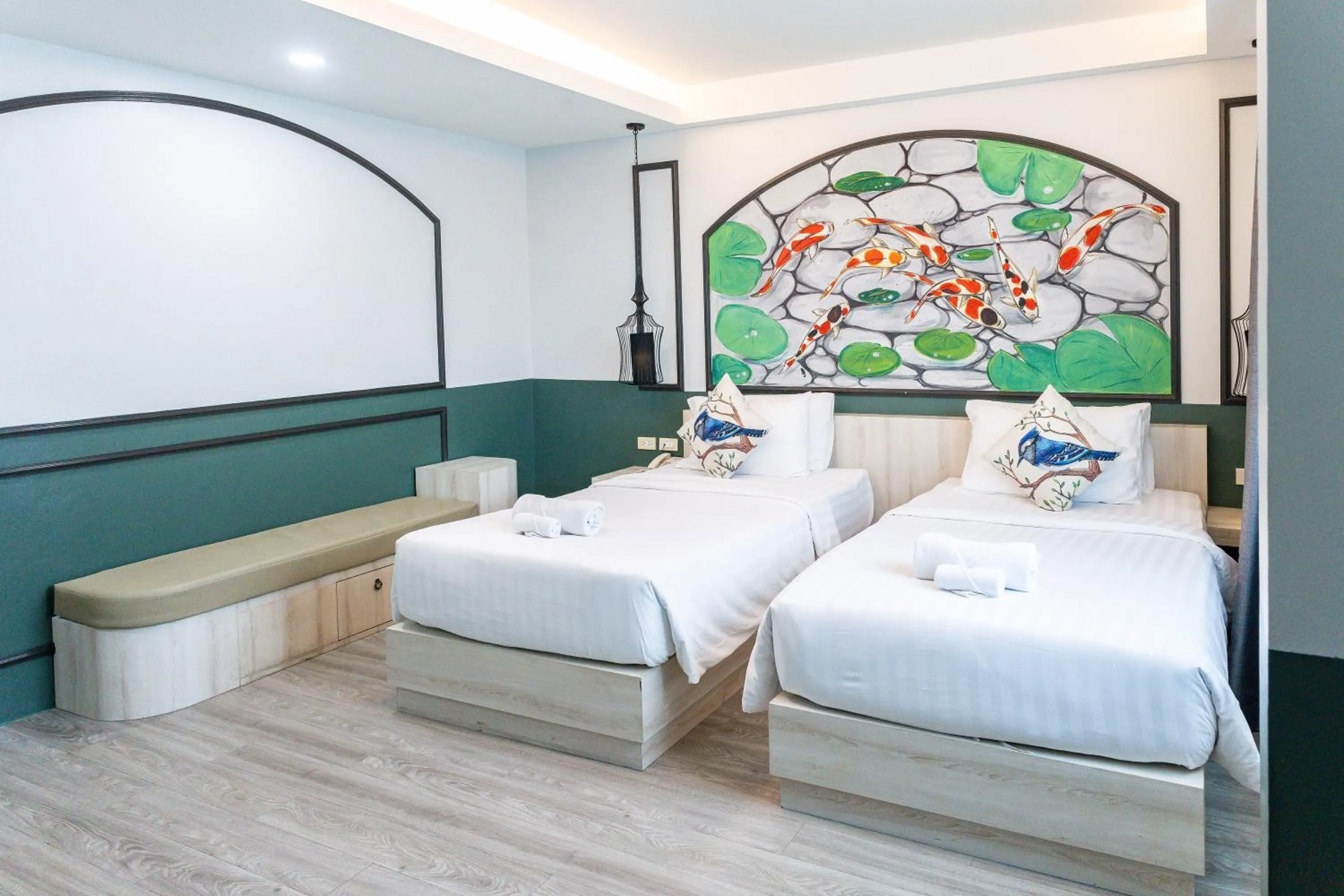 Bed in Peranakan House