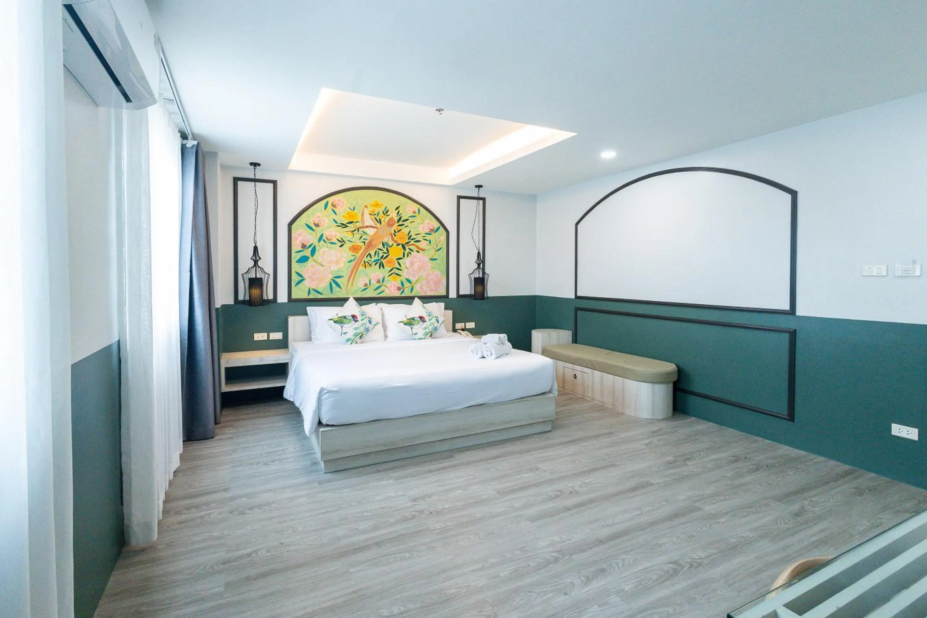 Bed in Peranakan House