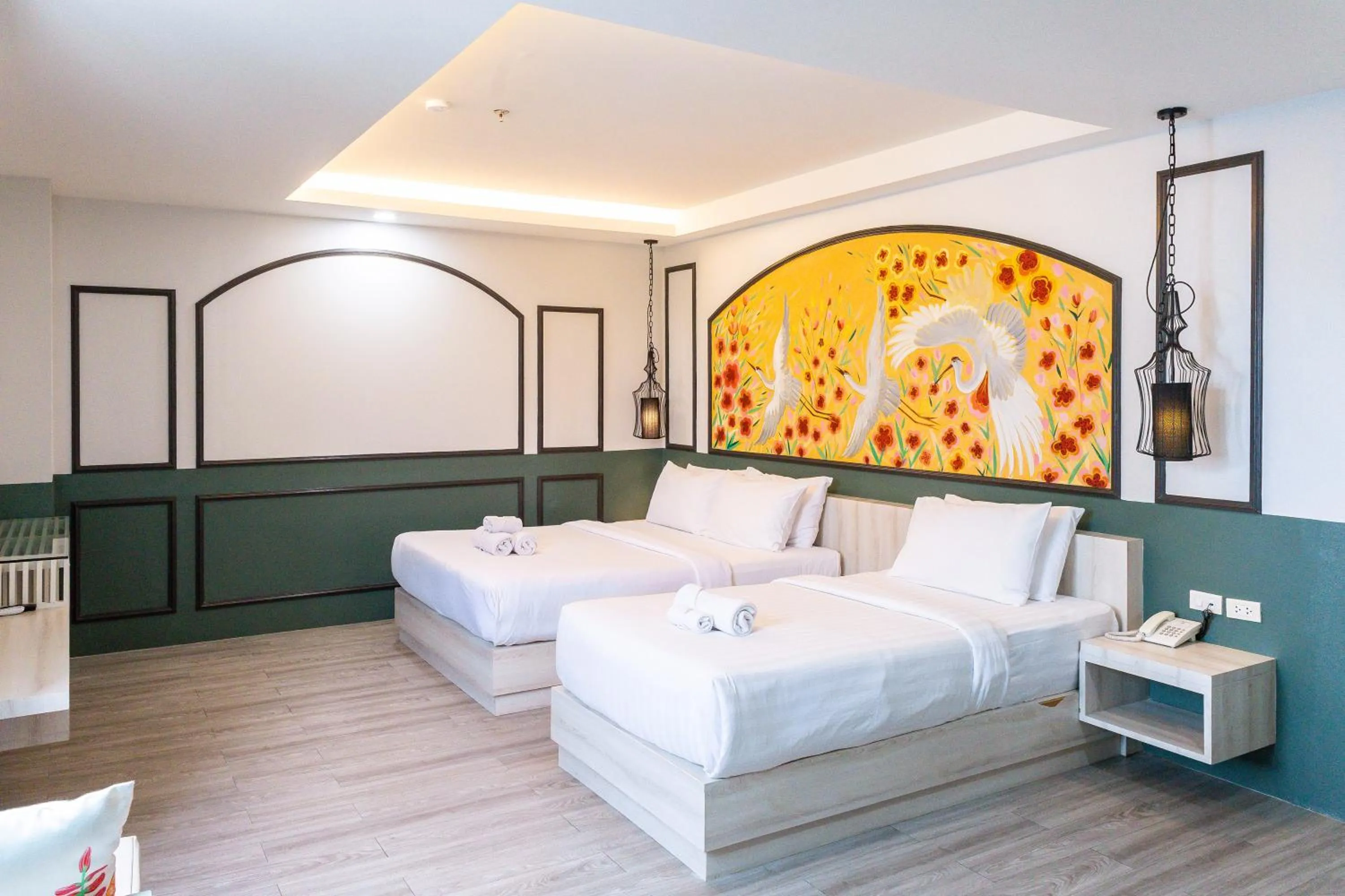 Bed in Peranakan House