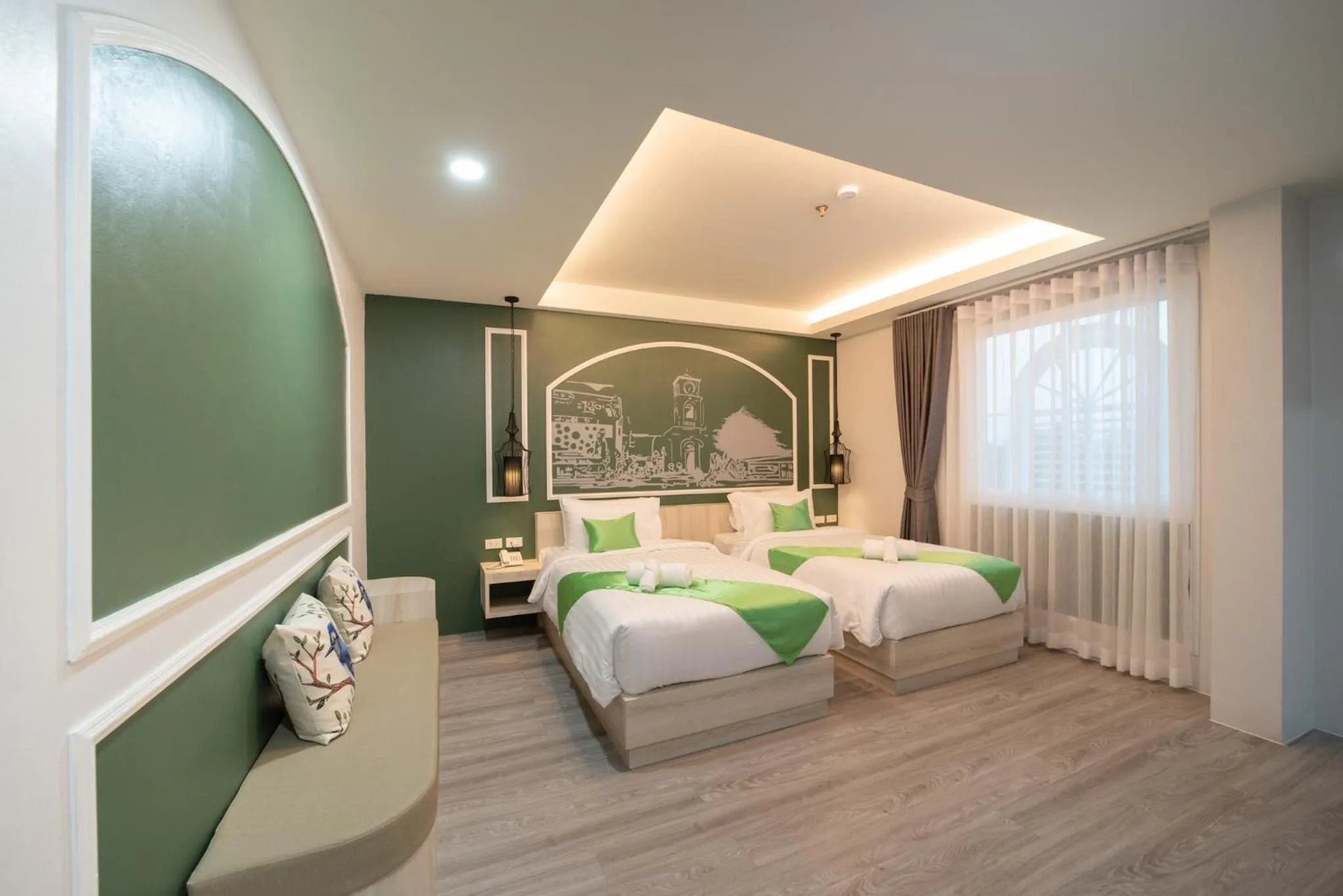 Bedroom, Bed in Peranakan House