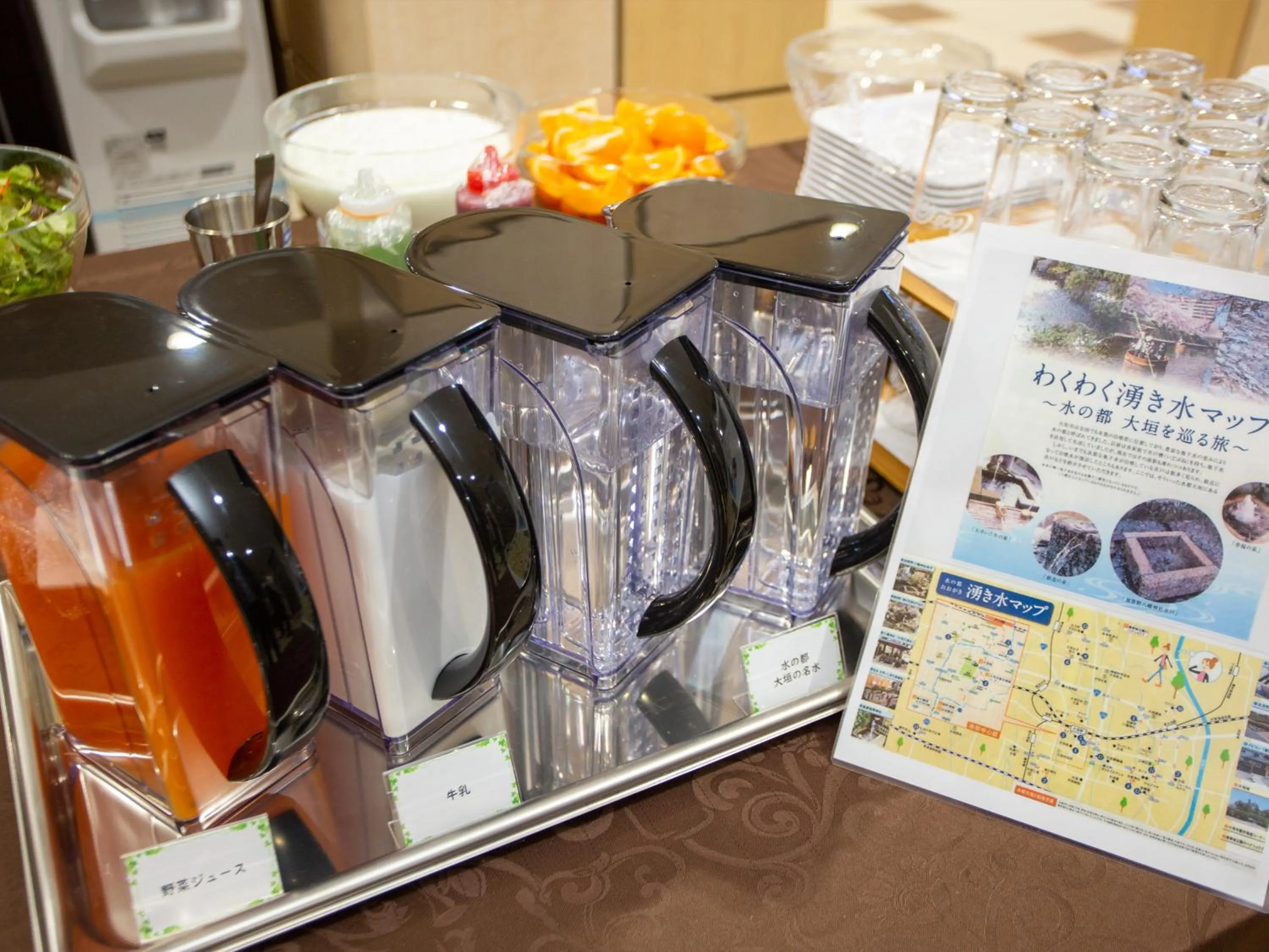 Drinks in Kuretake Inn Ogaki Ekimae