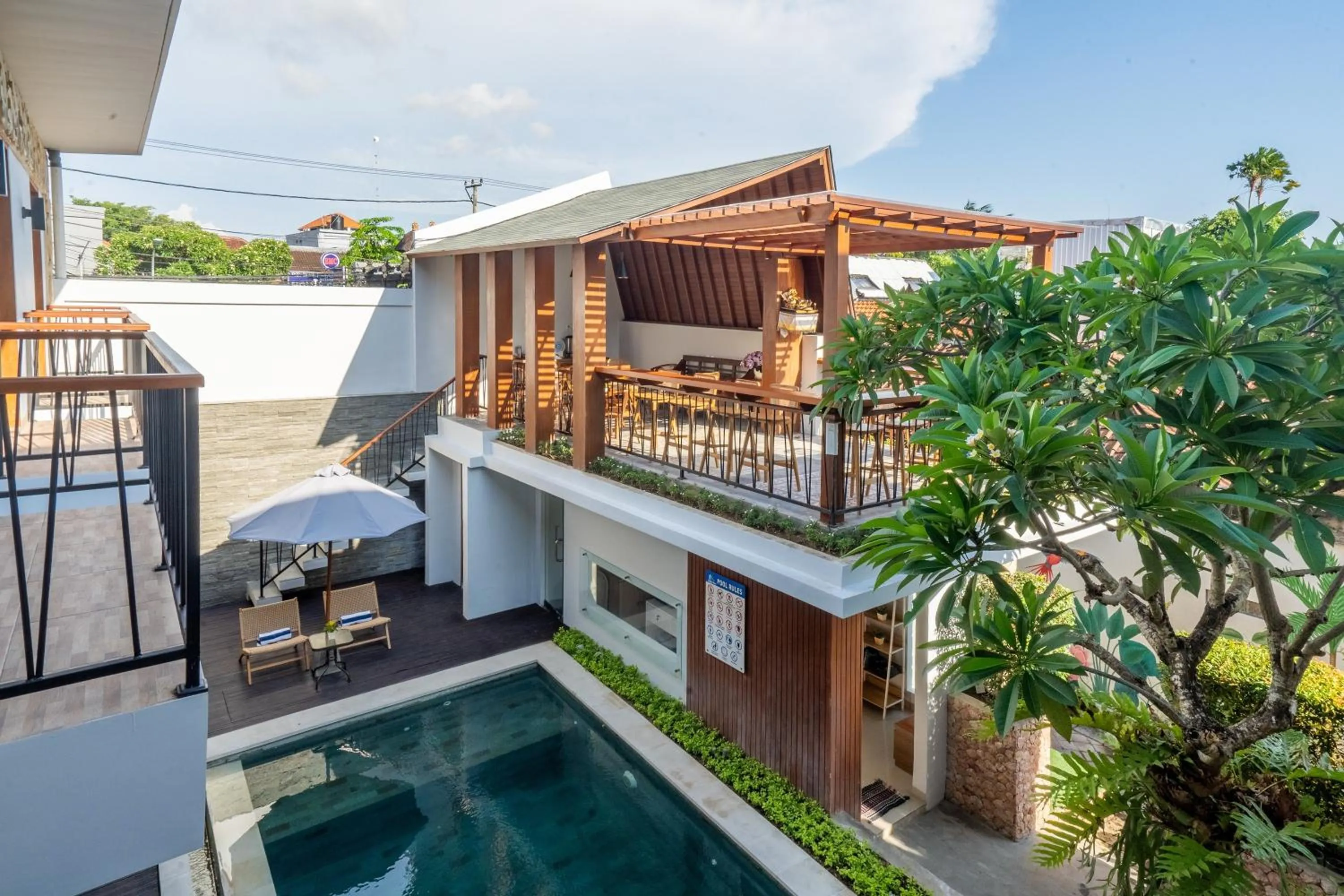 Property building in Mahesa Suites Seminyak