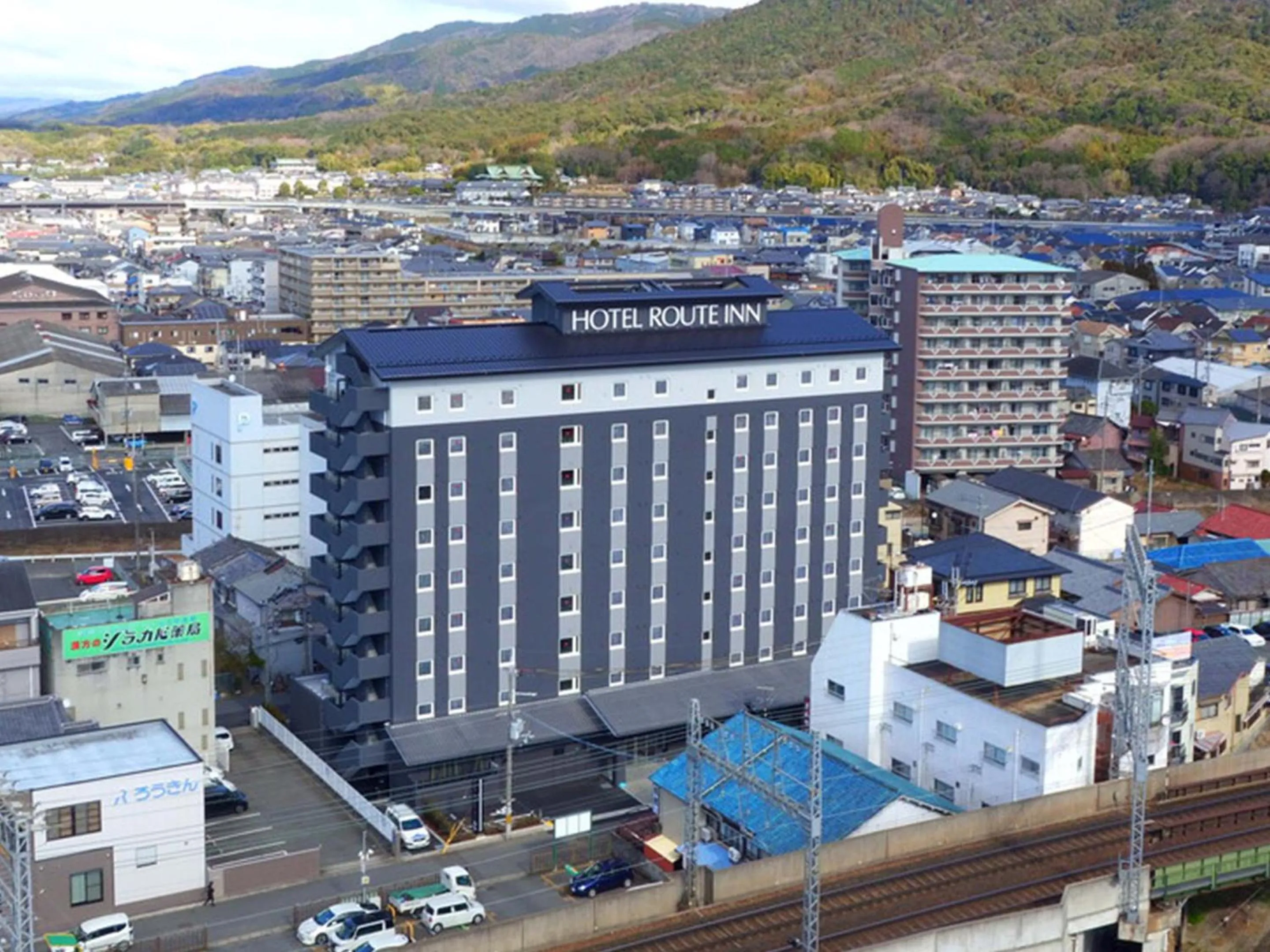 Property building in Hotel Route-Inn Sakurai Ekimae