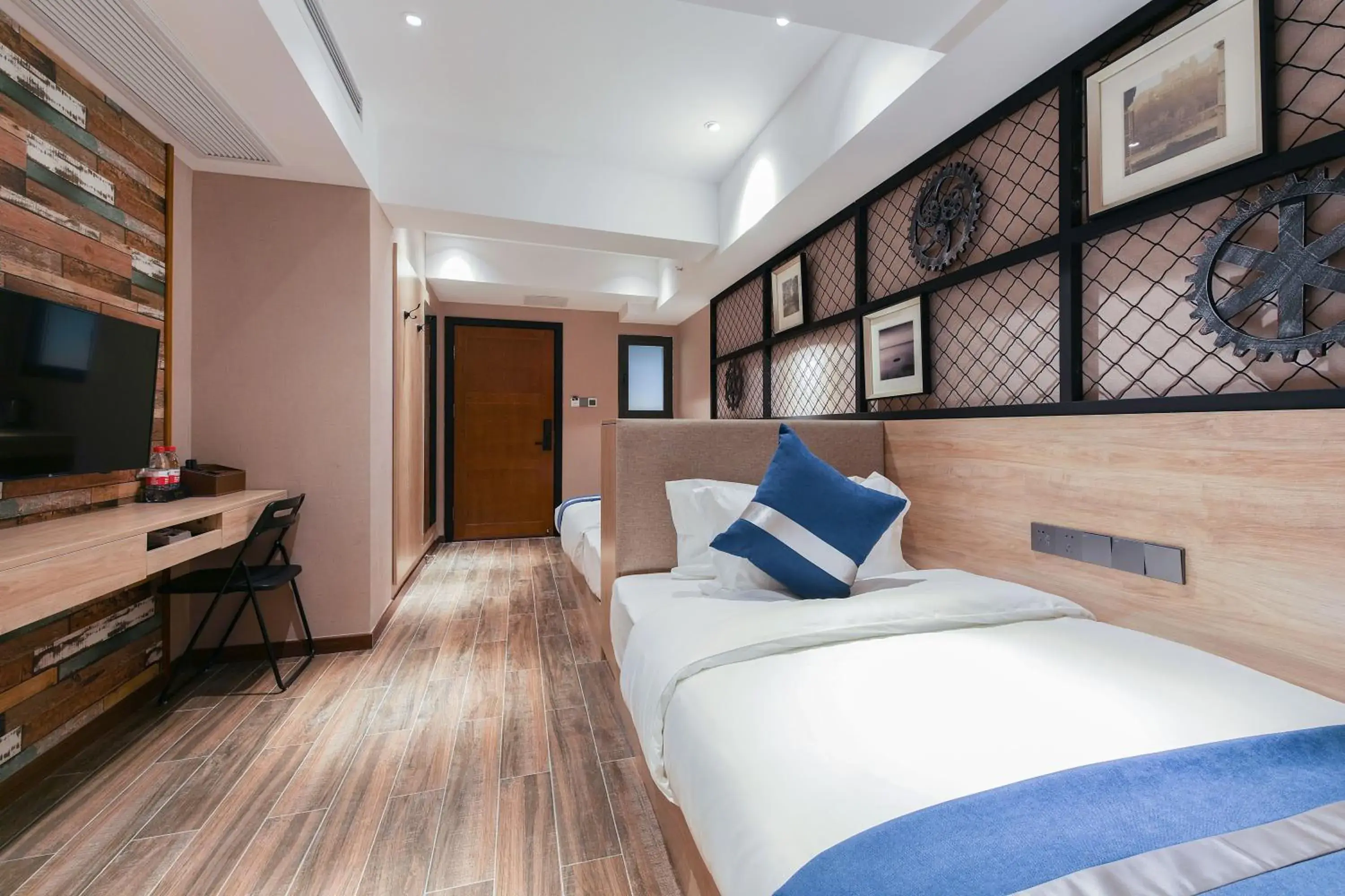 Standard Twin Room in Zou Qu Ye Travel Hotel Standard Twin Room in Zou Qu Ye Travel Hotel
