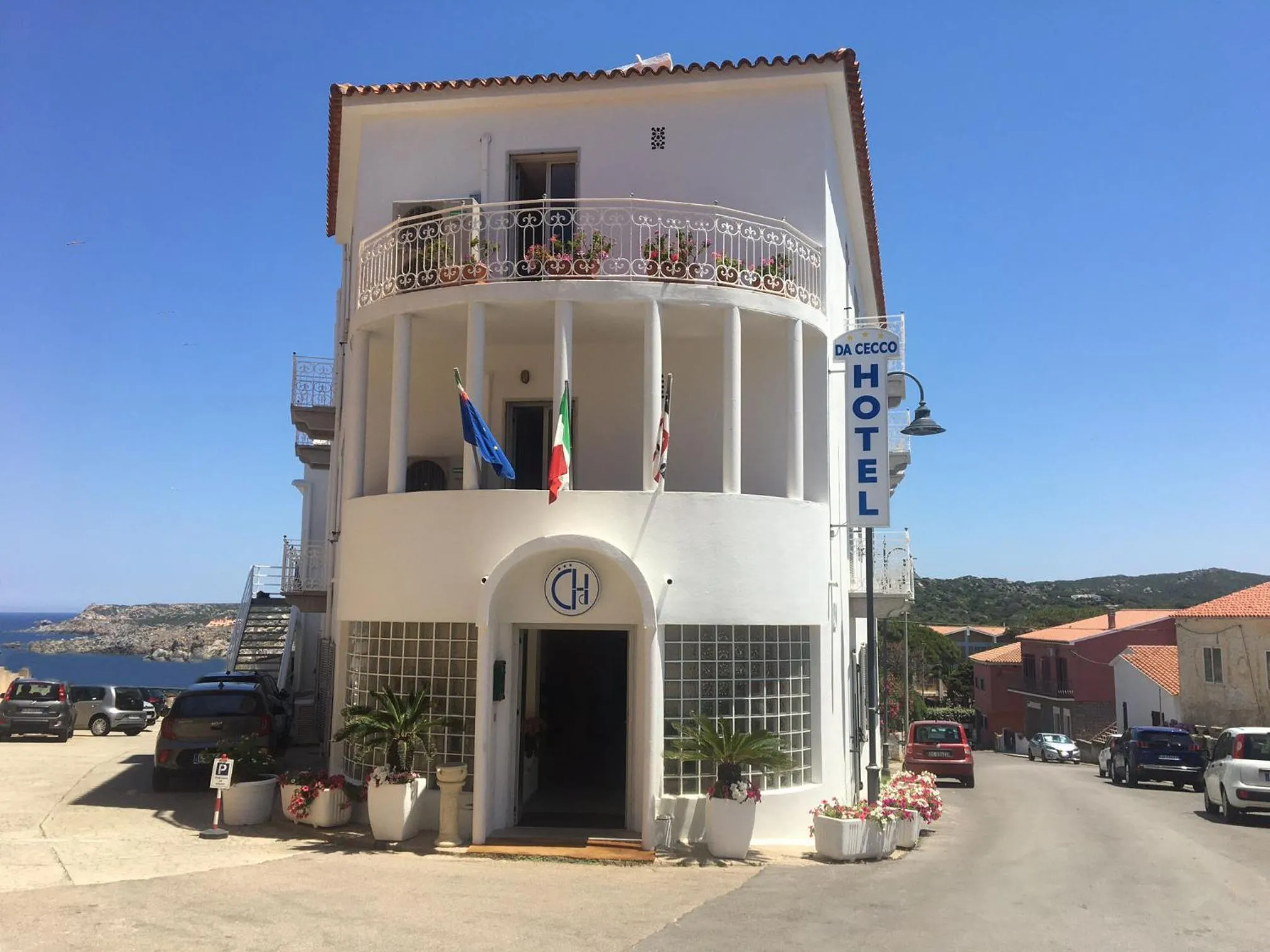 Property building in Hotel Da Cecco
