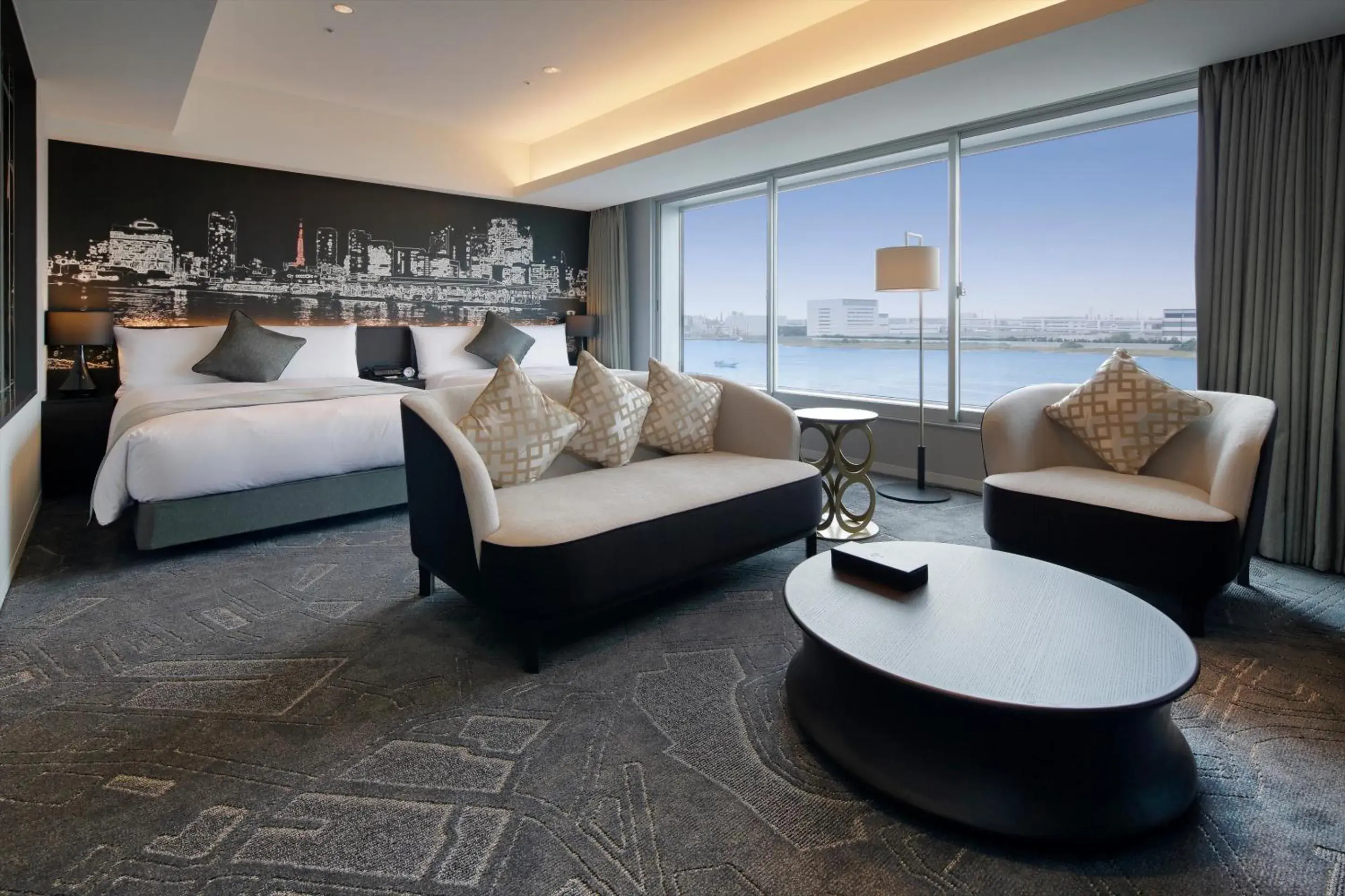 Executive Twin Room with River View - Non-Smoking in Villa Fontaine Premier Haneda Airport Executive Twin Room with River View - Non-Smoking in Villa Fontaine Premier Haneda Airport