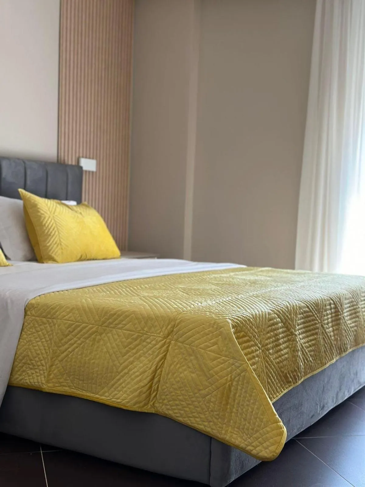 Bed in Hotel Nais Beach