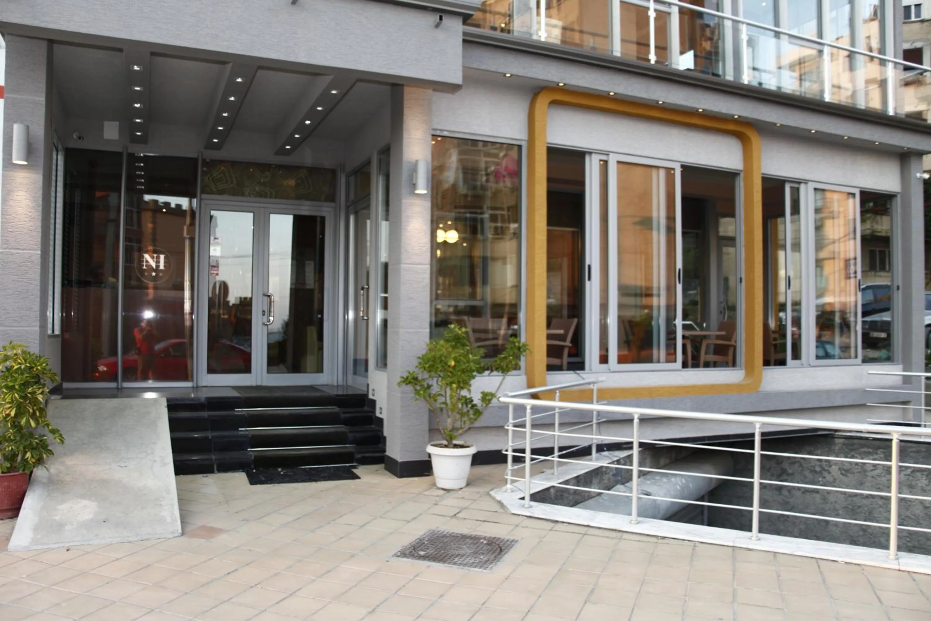 Communal lounge/ TV room in Hotel Nais Beach