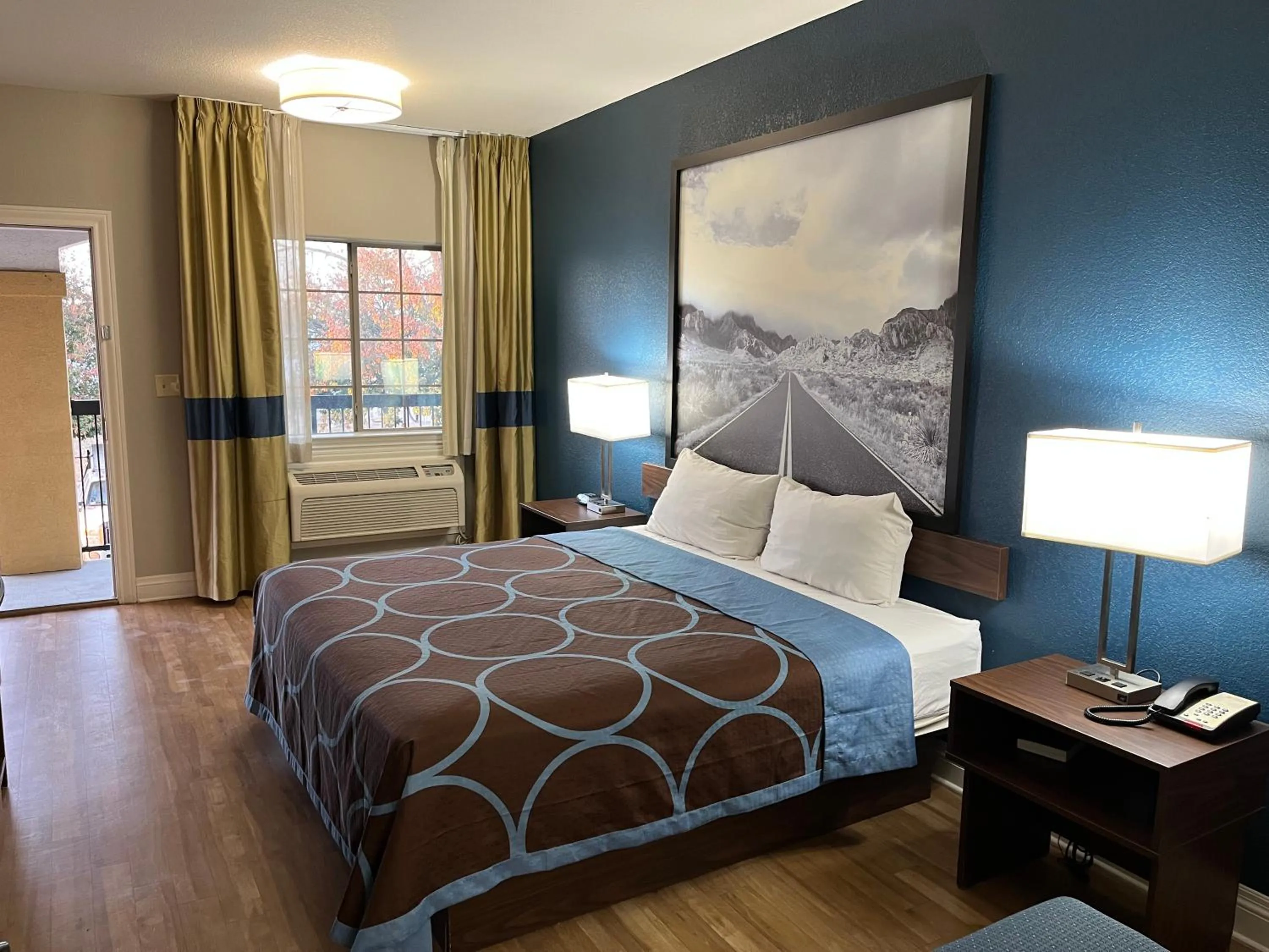 Bedroom, Bed in Super 8 by Wyndham San Antonio Near Fort Sam Houston
