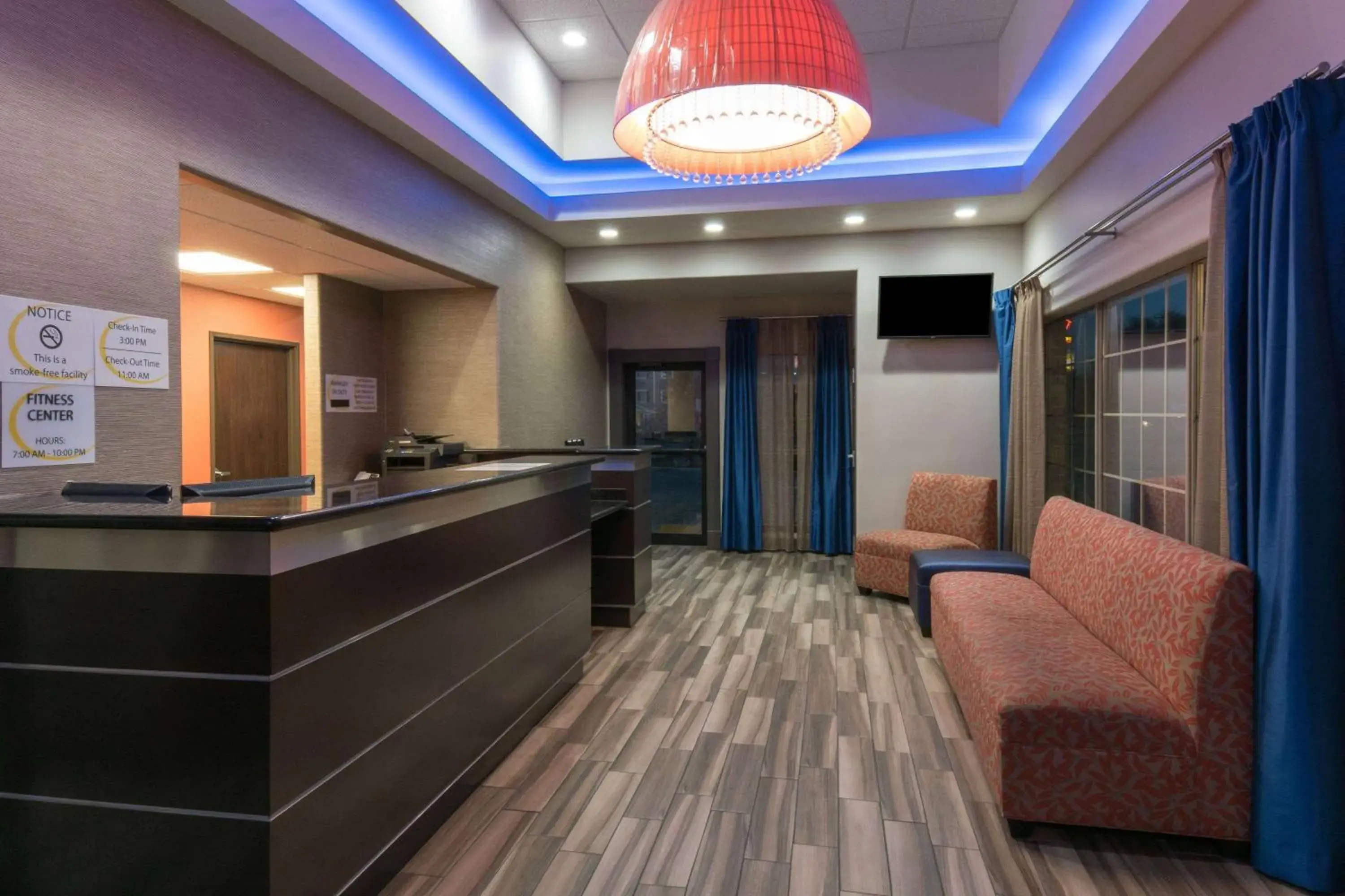 Lobby or reception in Super 8 by Wyndham San Antonio Near Fort Sam Houston Lobby or reception in Super 8 by Wyndham San Antonio Near Fort Sam Houston