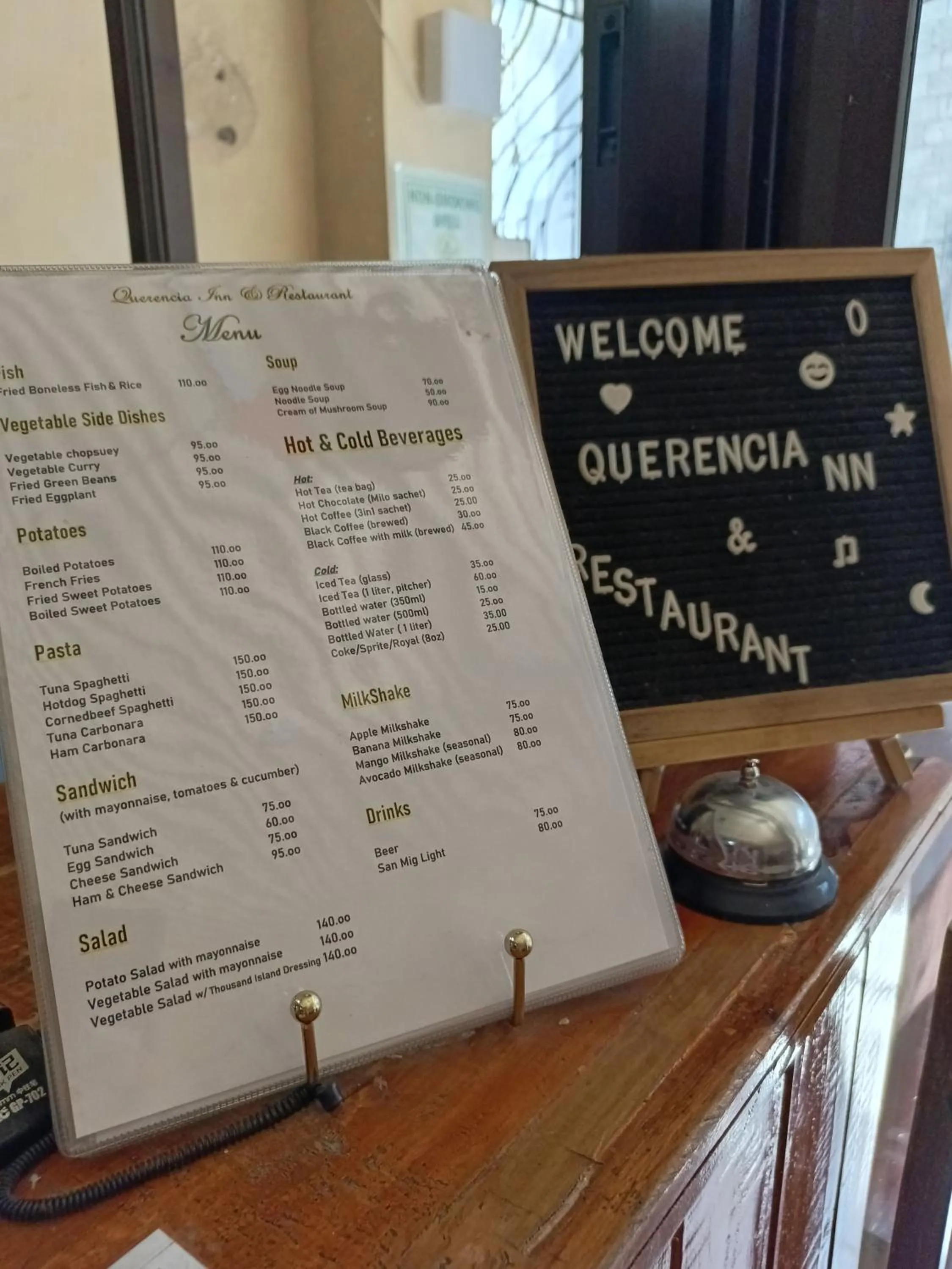 Restaurant/places to eat in Querencia Inn