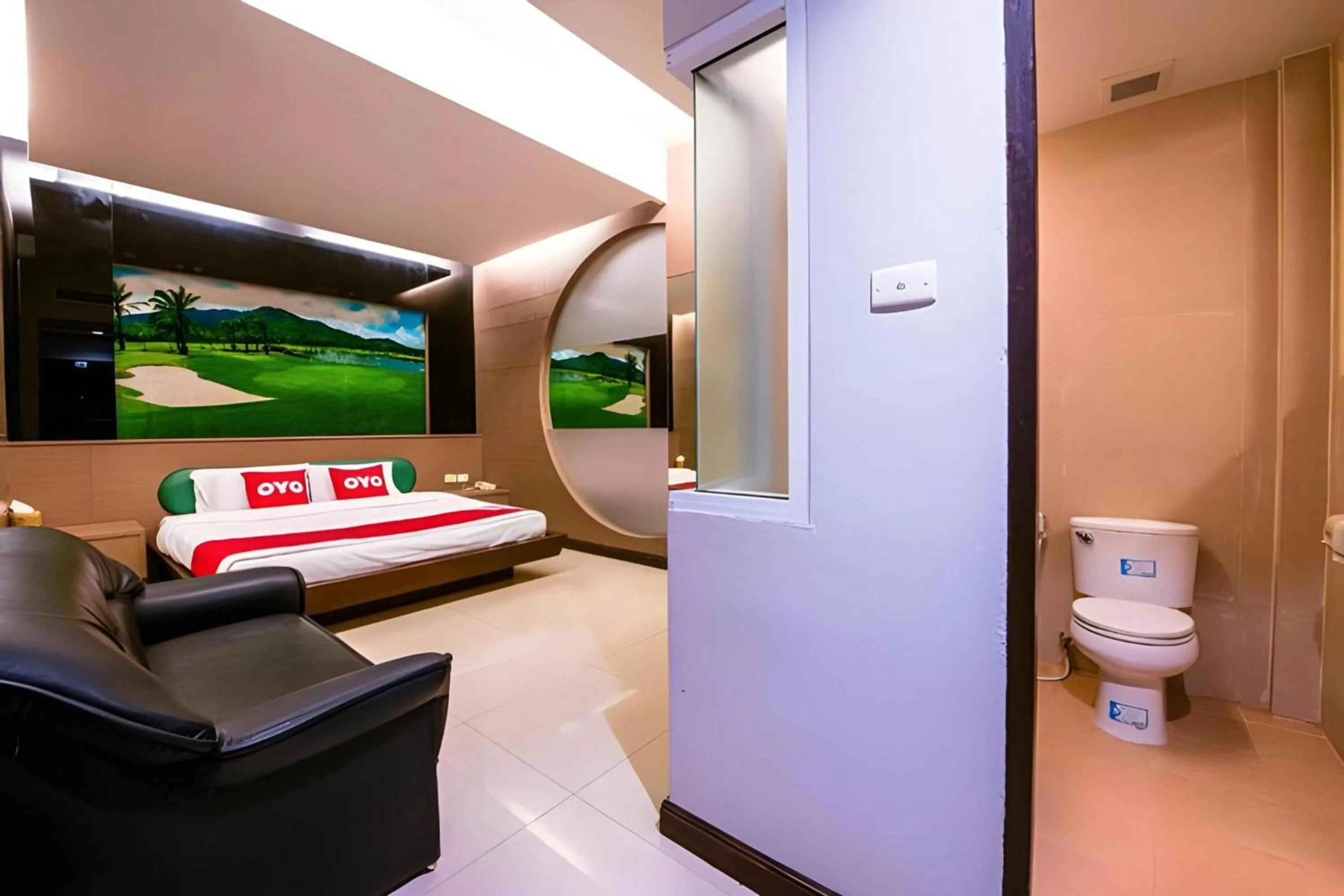 Photo of the whole room in Bangsean Hotel